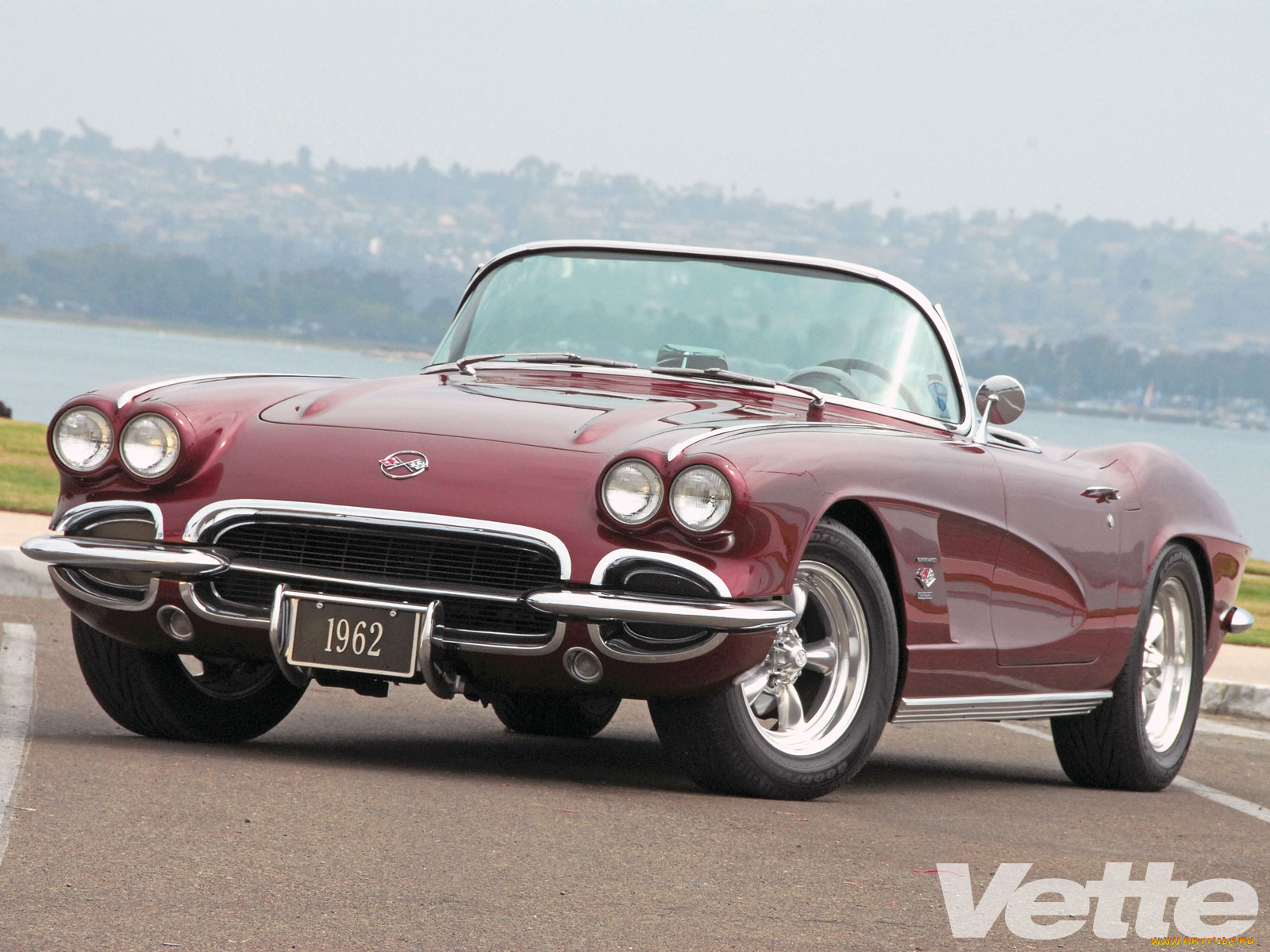 1962, chevy, corvette, supercharger, автомобили