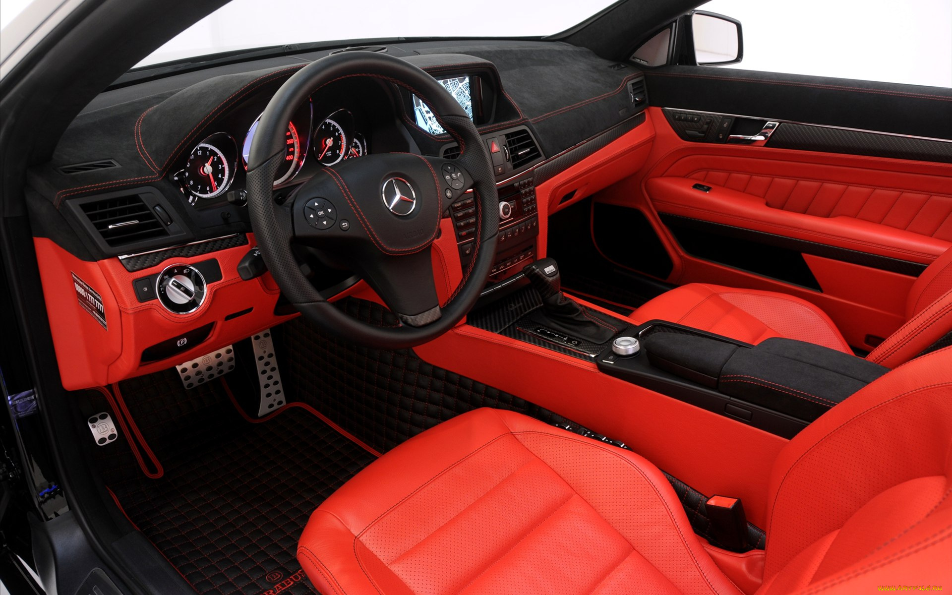 brabus, v12, cabriolet, 2011, автомобили, спидометры, торпедо, руль, сиденья, салон, e