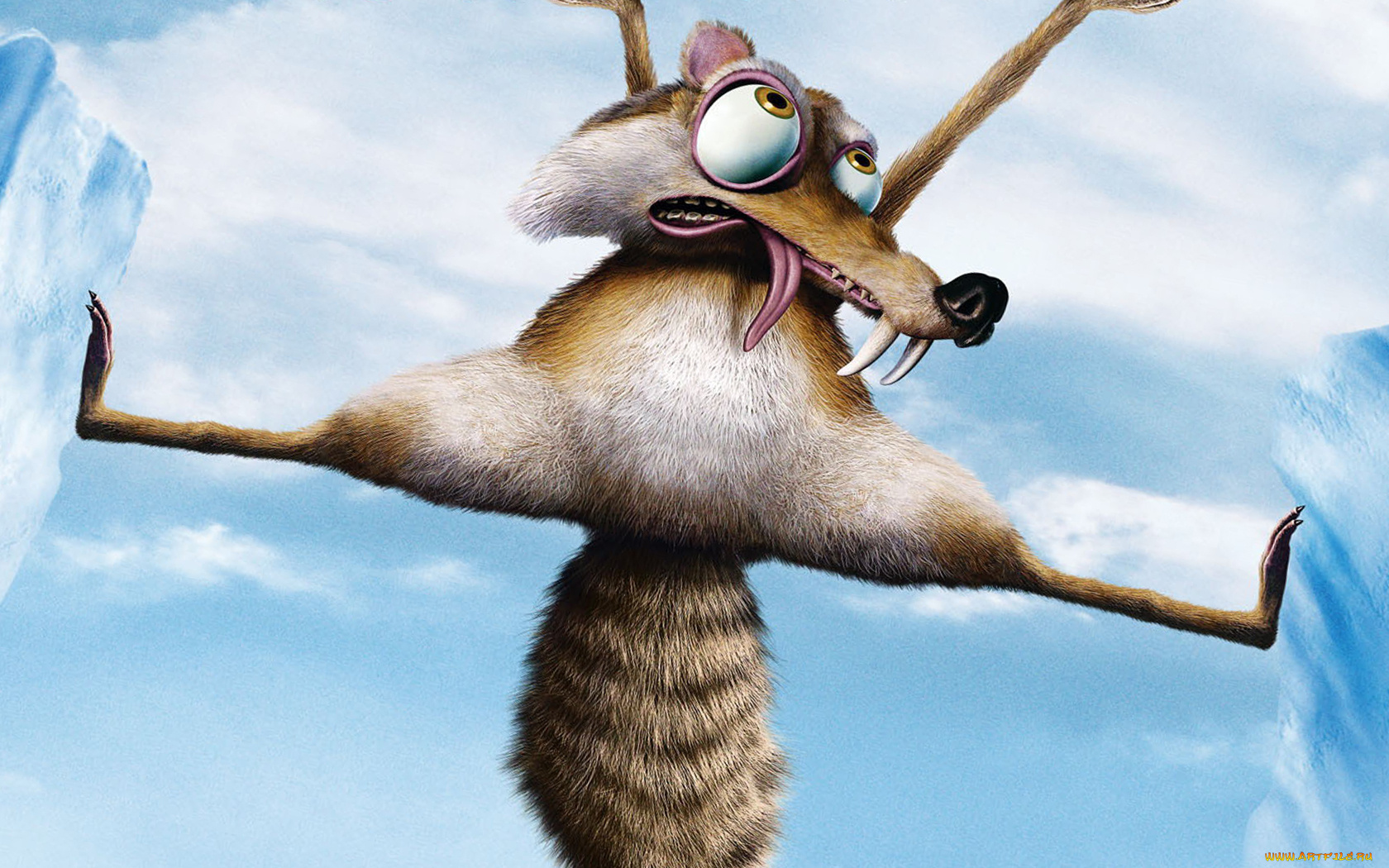 ледниковый, период, мультфильмы, ice, age, scrat, белка