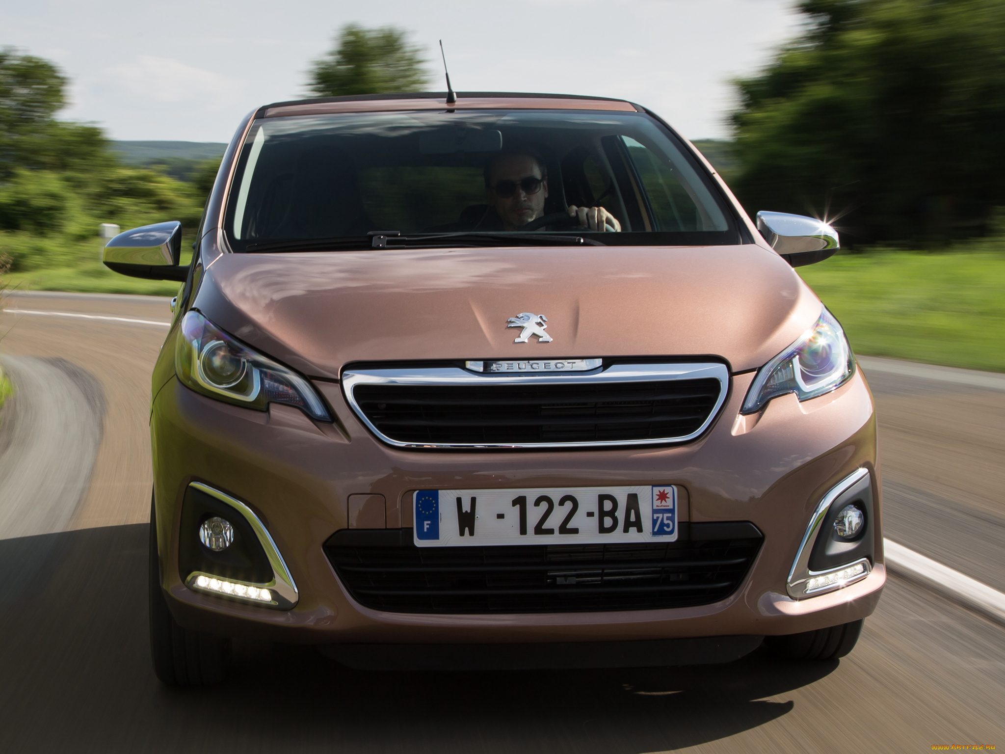 автомобили, peugeot, 2014г, 5-door, 108, top