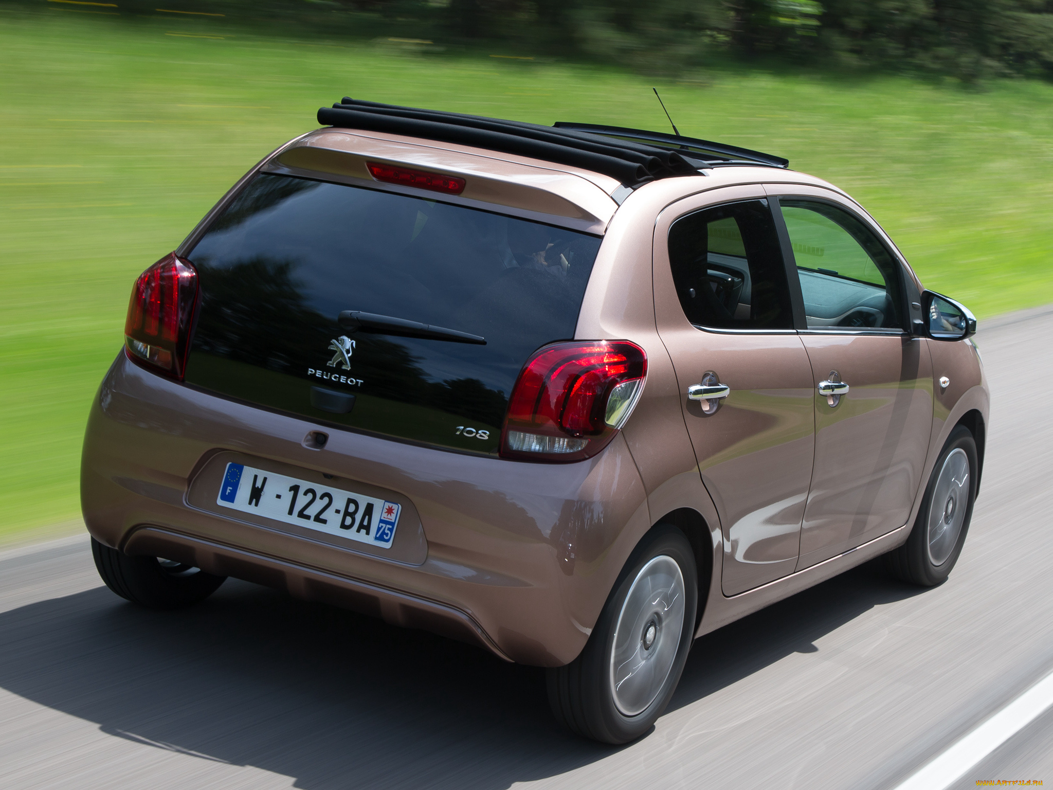 автомобили, peugeot, 2014г, 5-door, 108, top