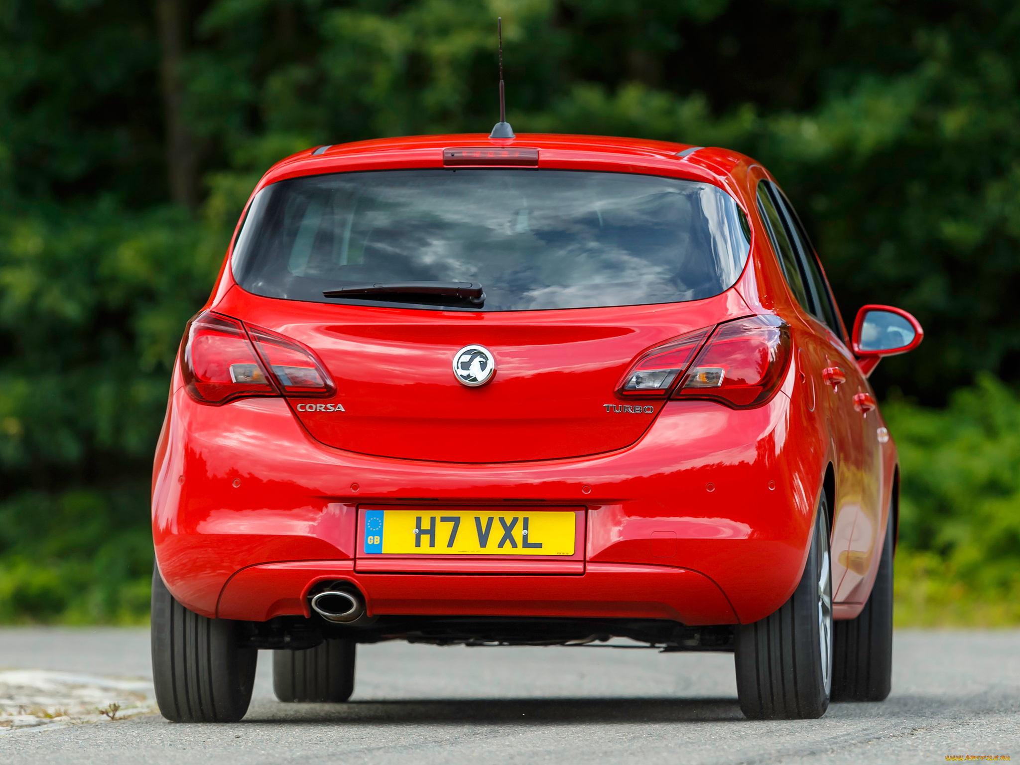 автомобили, vauxhall, e, 2014гкрасный, 5-door, corsa