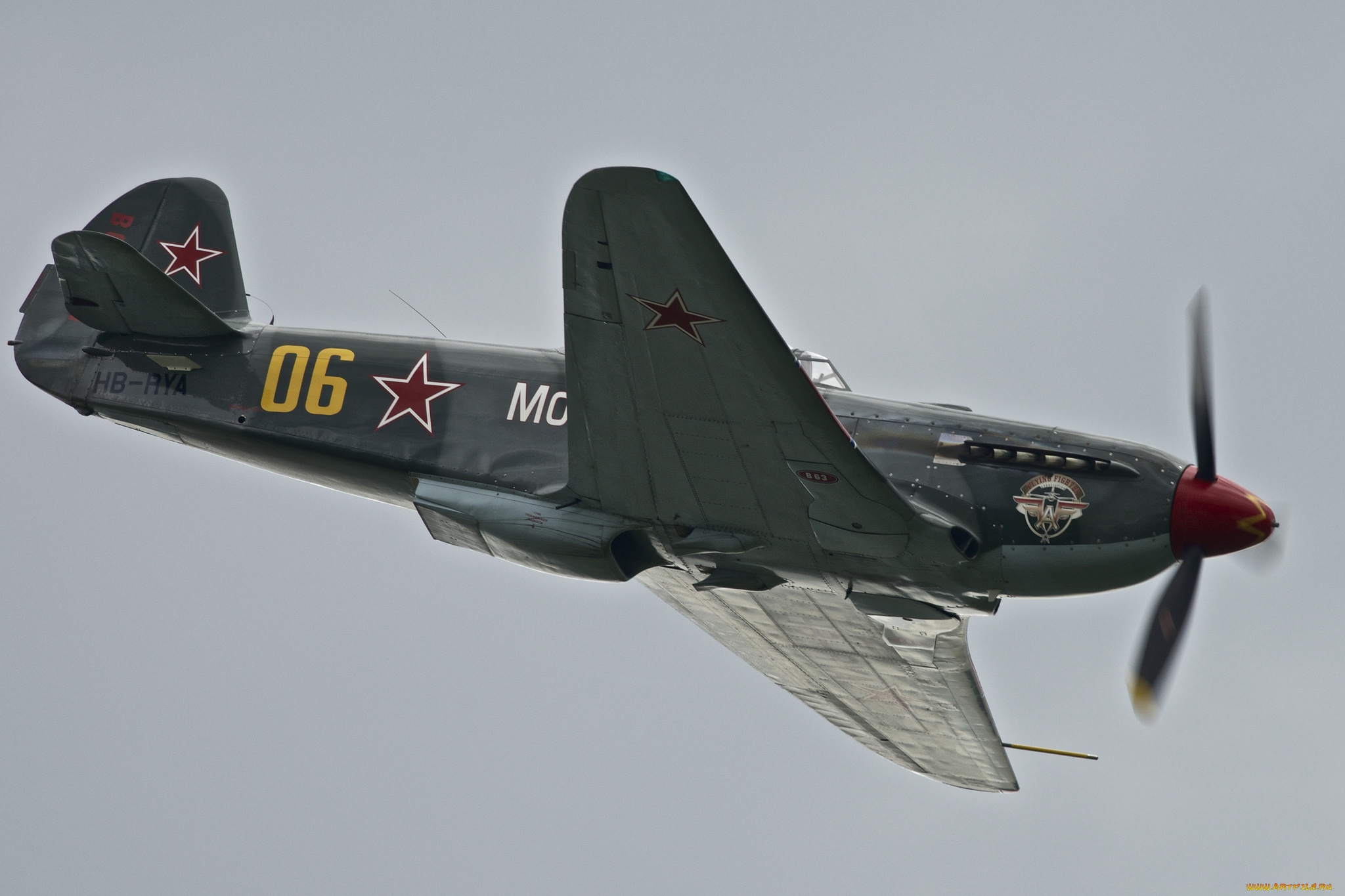 yak-9u-m, авиация, боевые, самолёты, истребитель