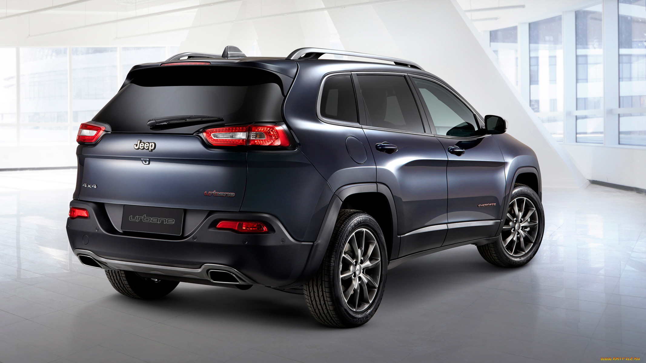 jeep, cherokee, urbane, concept, 2014, автомобили, jeep, cherokee, urbane, concept, 2014, внедорожник, джип, чёрный