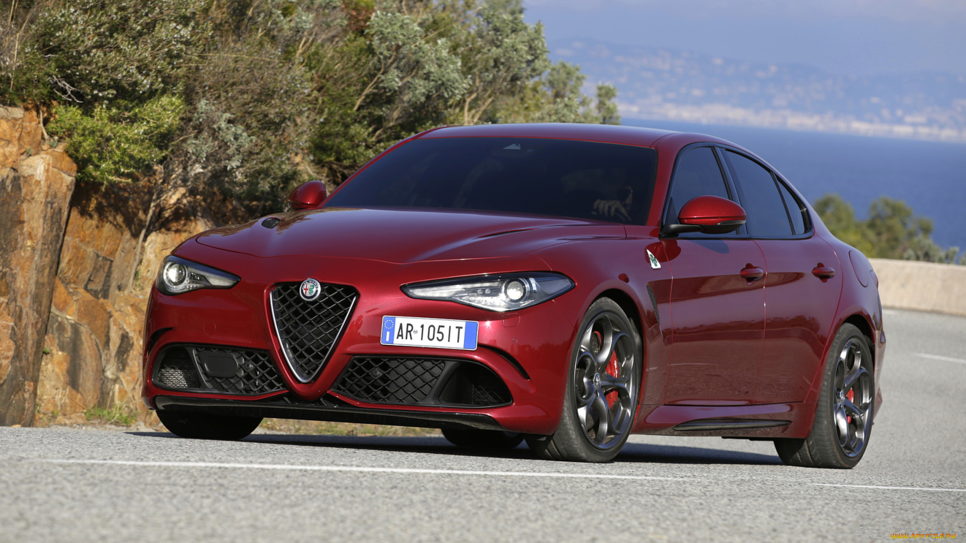 автомобили, alfa, romeo, 2017, alfa, romeo, giulia, quadrifoglio