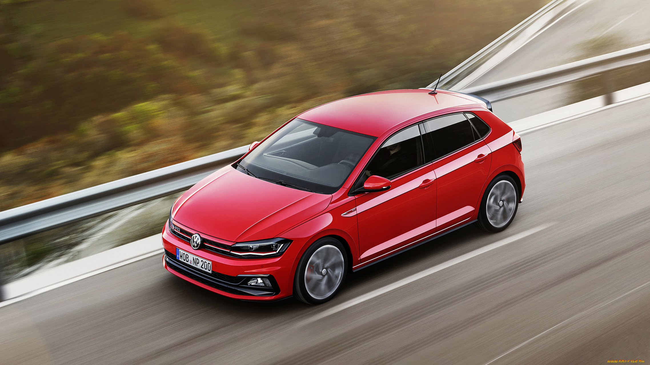 volkswagen, polo, gti, 2018, автомобили, volkswagen, 2018, gti, polo