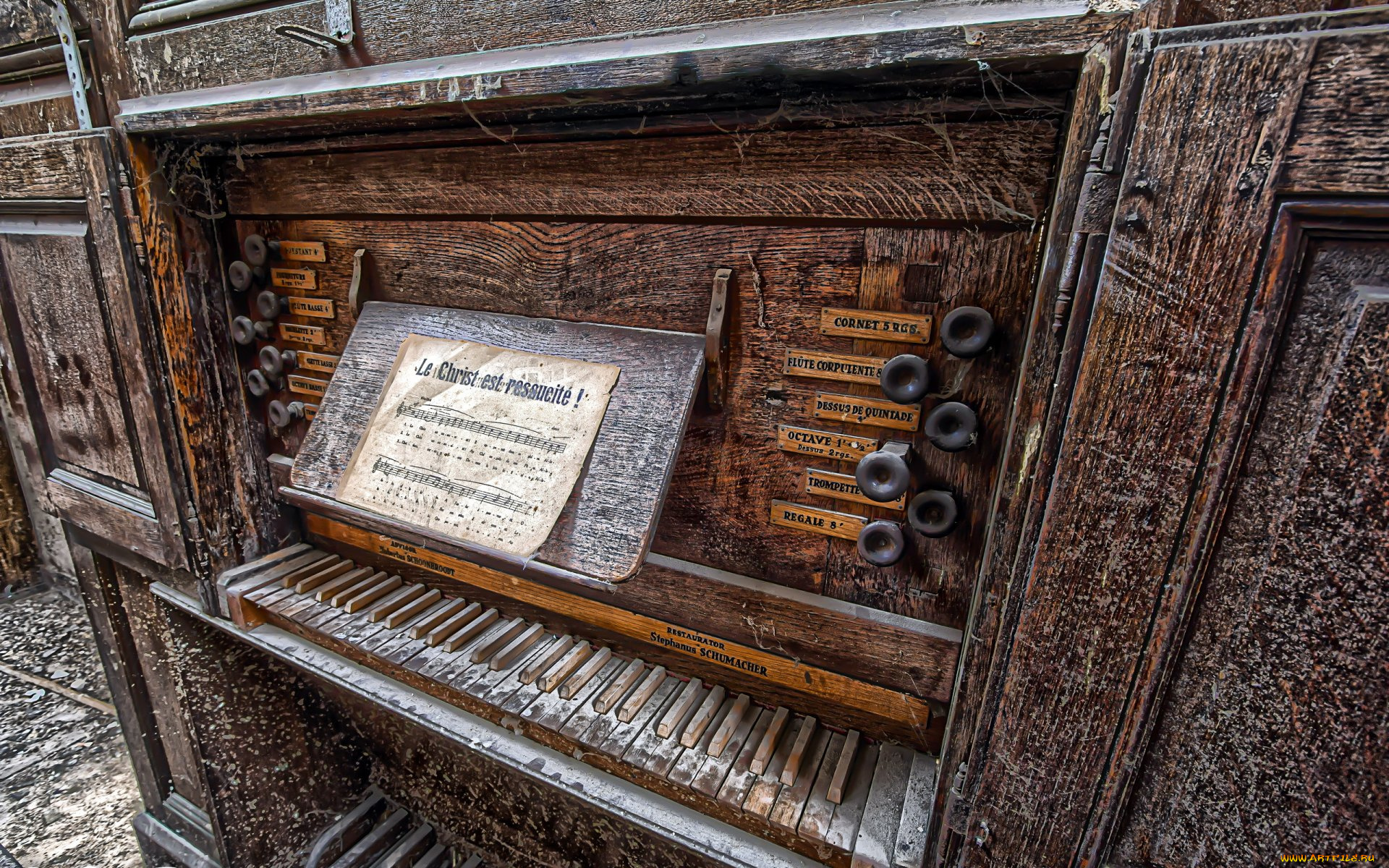 музыка, -музыкальные, инструменты, клавиши, орган