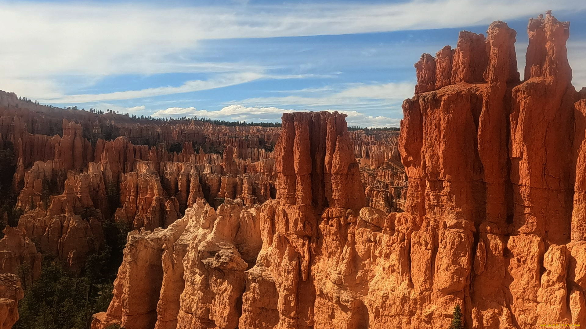 bryce, canyon, utah, природа, горы, bryce, canyon