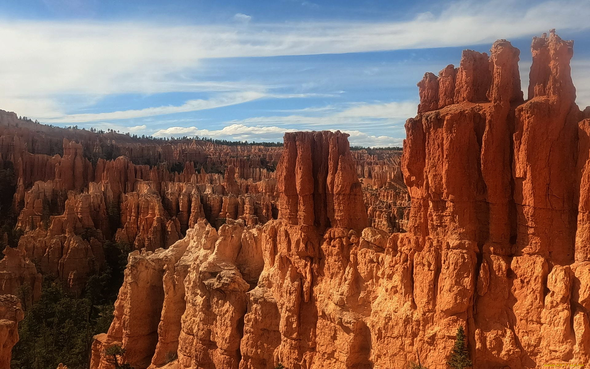 bryce, canyon, utah, природа, горы, bryce, canyon