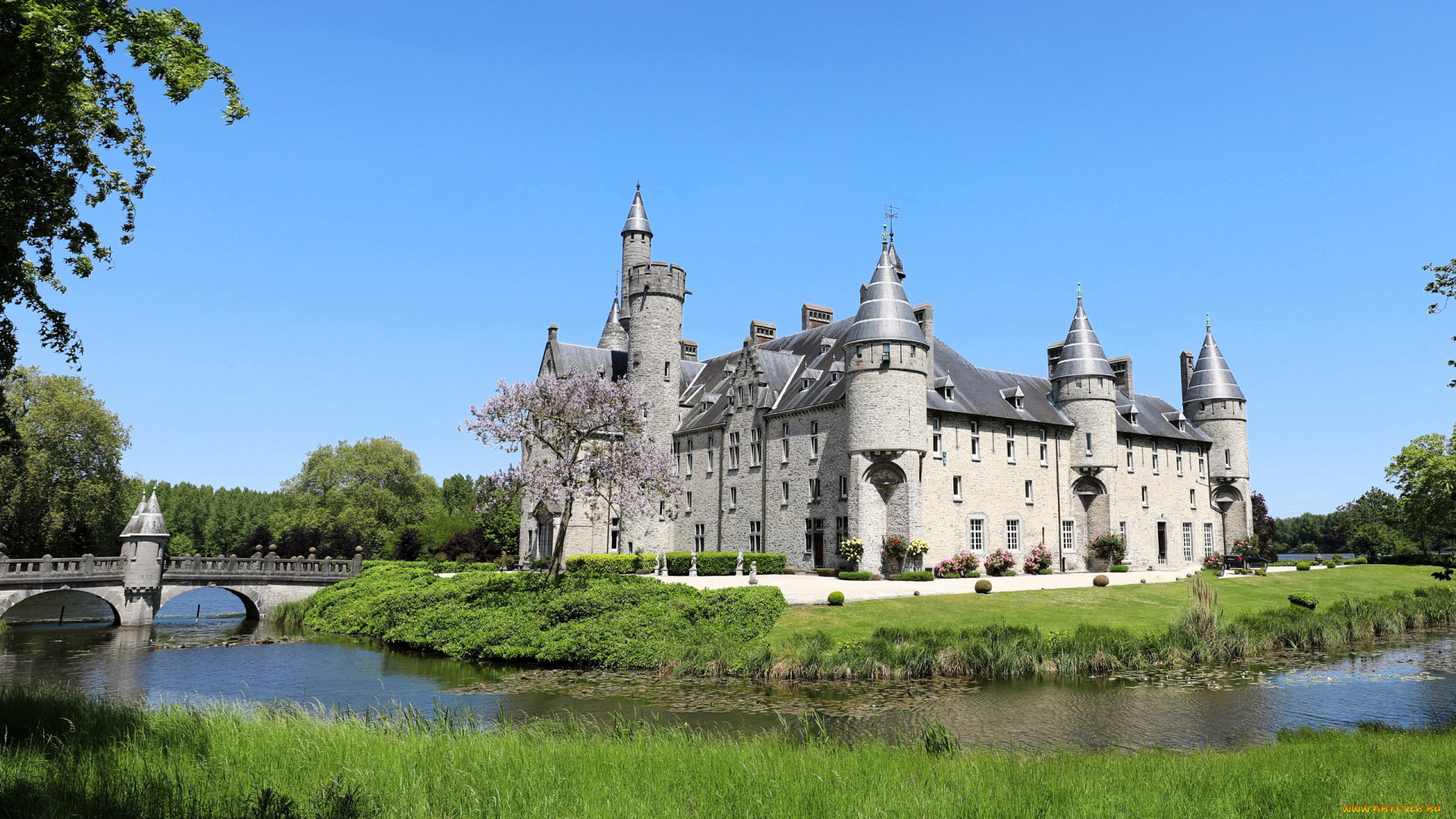 bornem, castle, belgium, города, замки, бельгии, bornem, castle