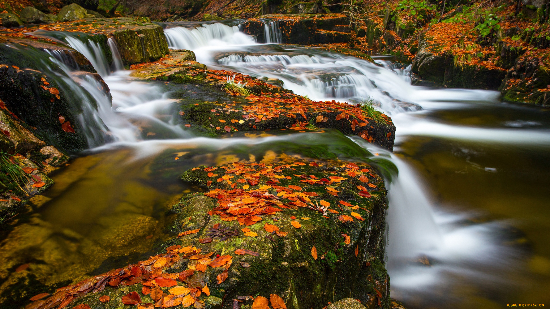 природа, водопады, водопад