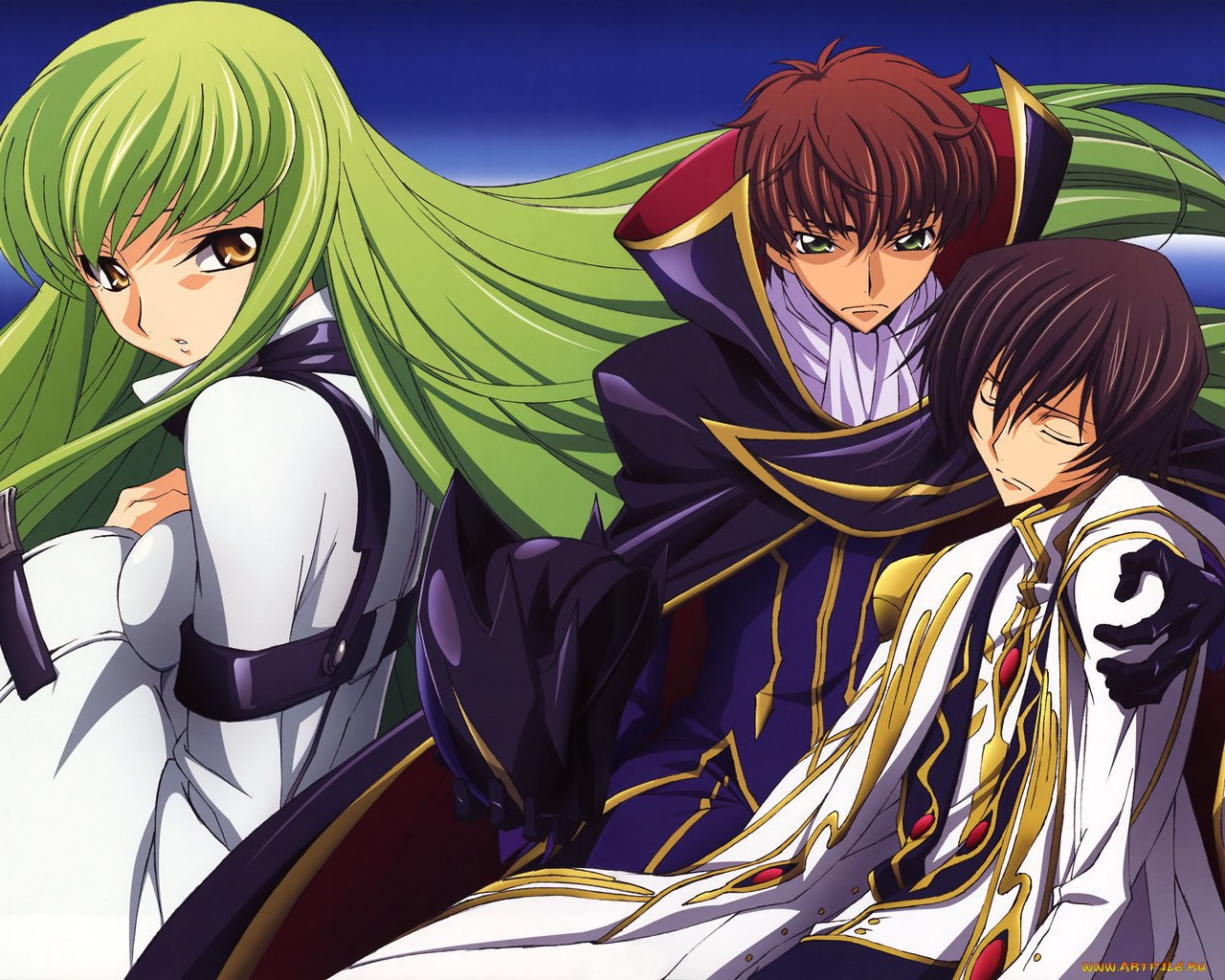 аниме, code, geass