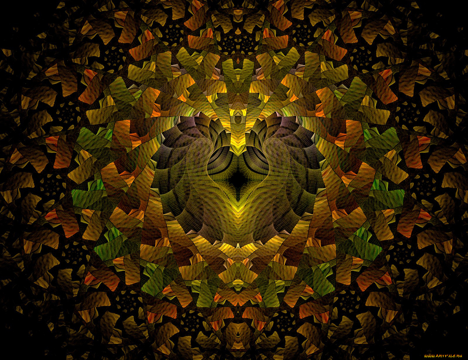 3д, графика, fractal, фракталы, фрактал