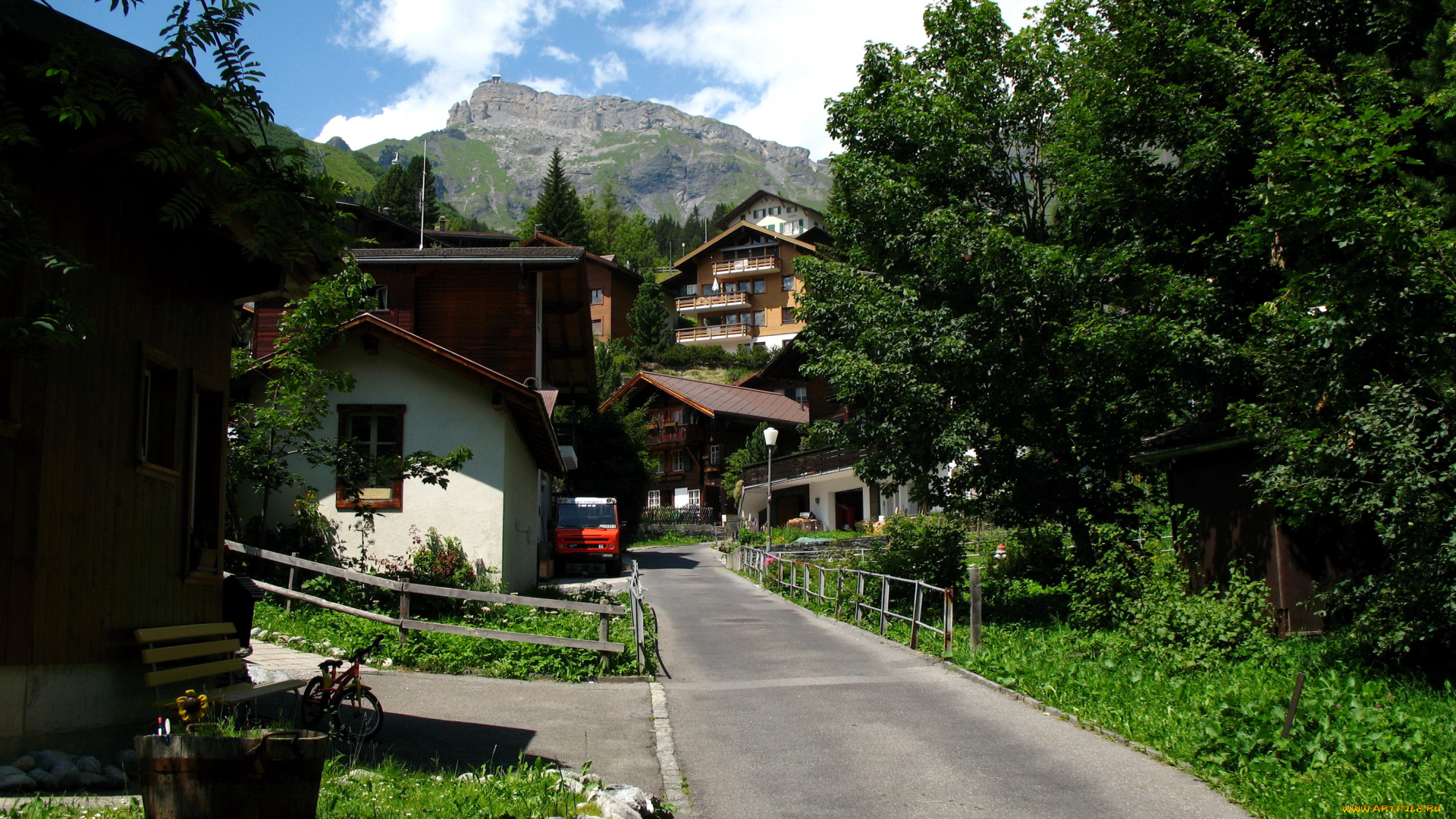 niedenmatten, switzerland, города, улицы, площади, набережные