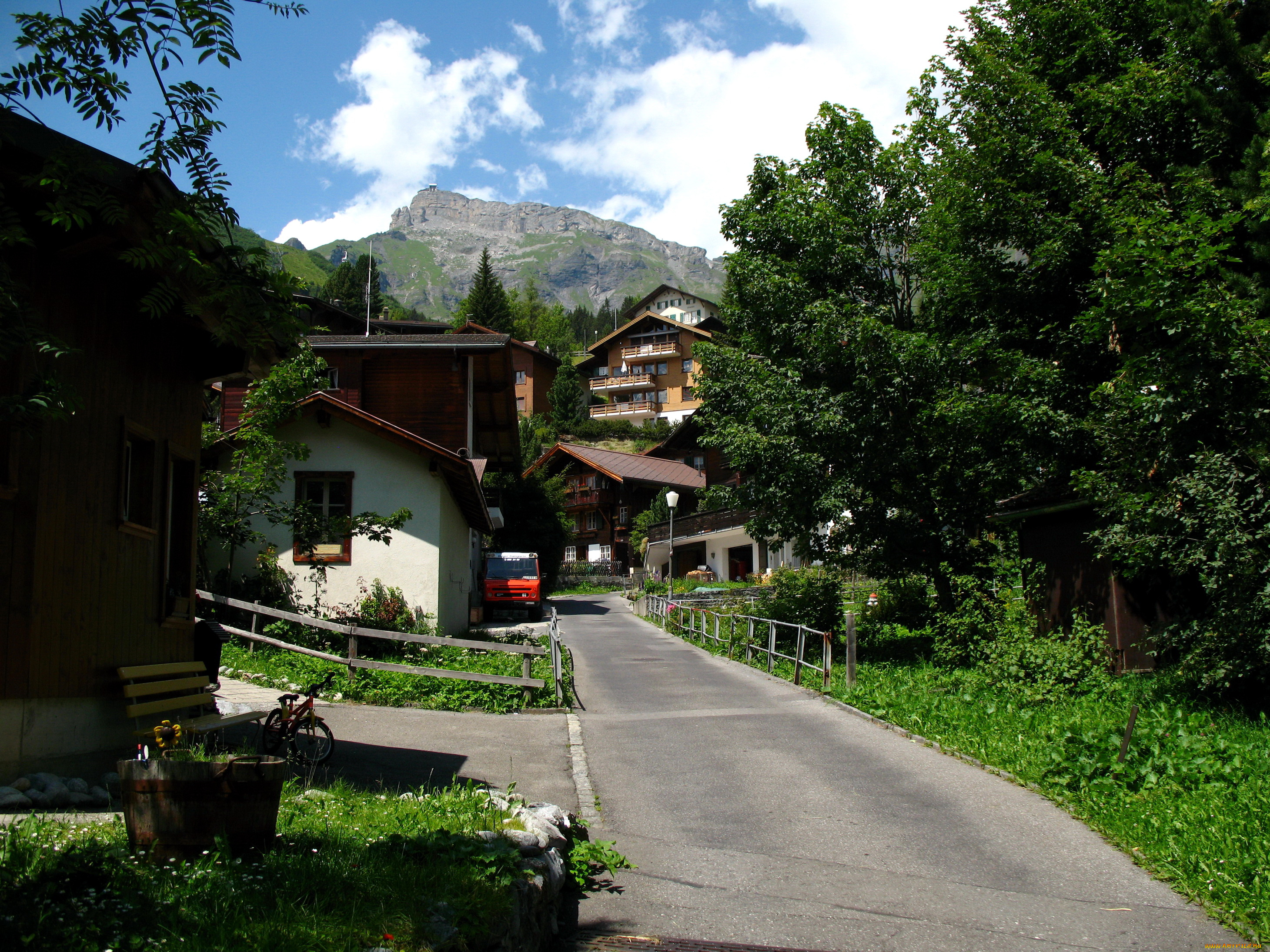 niedenmatten, switzerland, города, улицы, площади, набережные