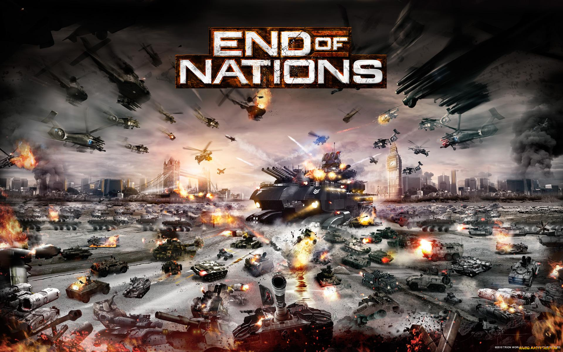видео, игры, end, of, nations, вертолеты, самолеты, танки, техника, война, огонь, стрельба