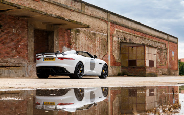 Картинка автомобили jaguar ягуар uk-spec project 7 f-type 2014