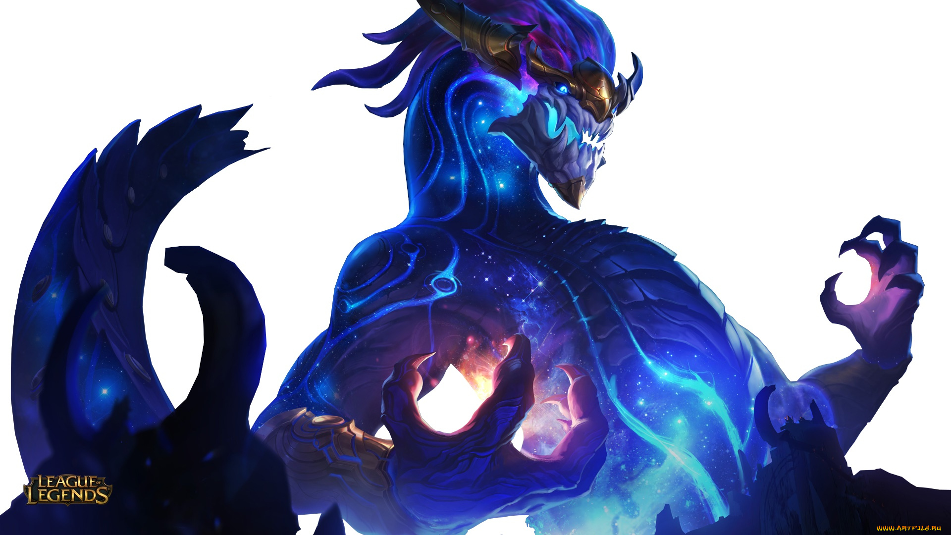 видео, игры, league, of, legends, персонаж, aurelion, sol