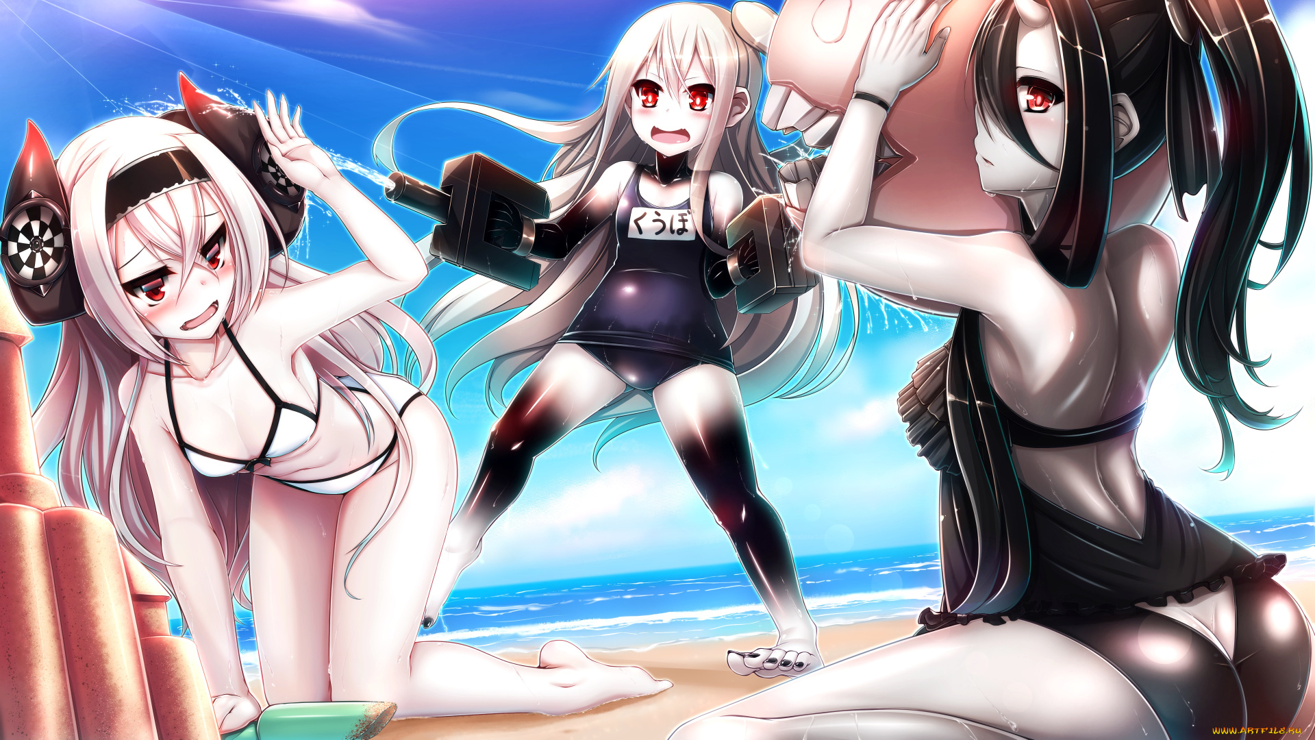 аниме, kantai, collection, kantai, collection