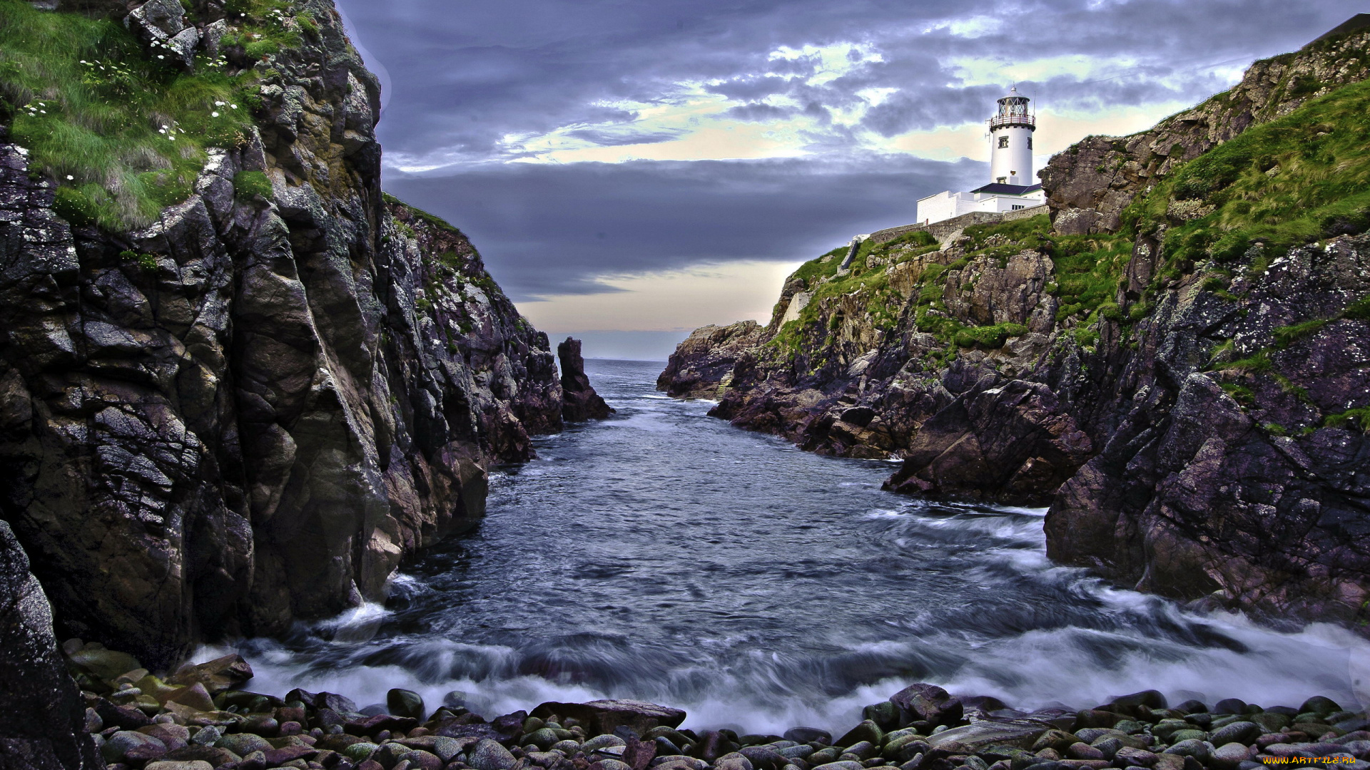 fanad, head, lighthouse, donegal, ireland, природа, маяки, fanad, head, lighthouse