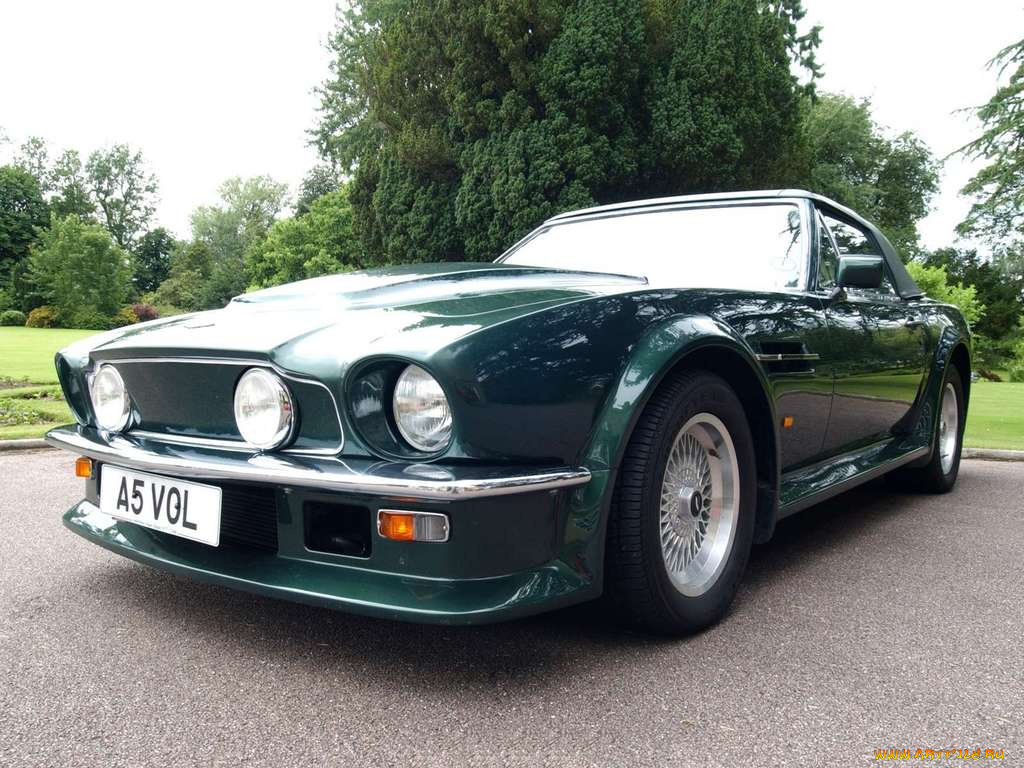 aston, martin, v8, vantage, volante, 1986, автомобили