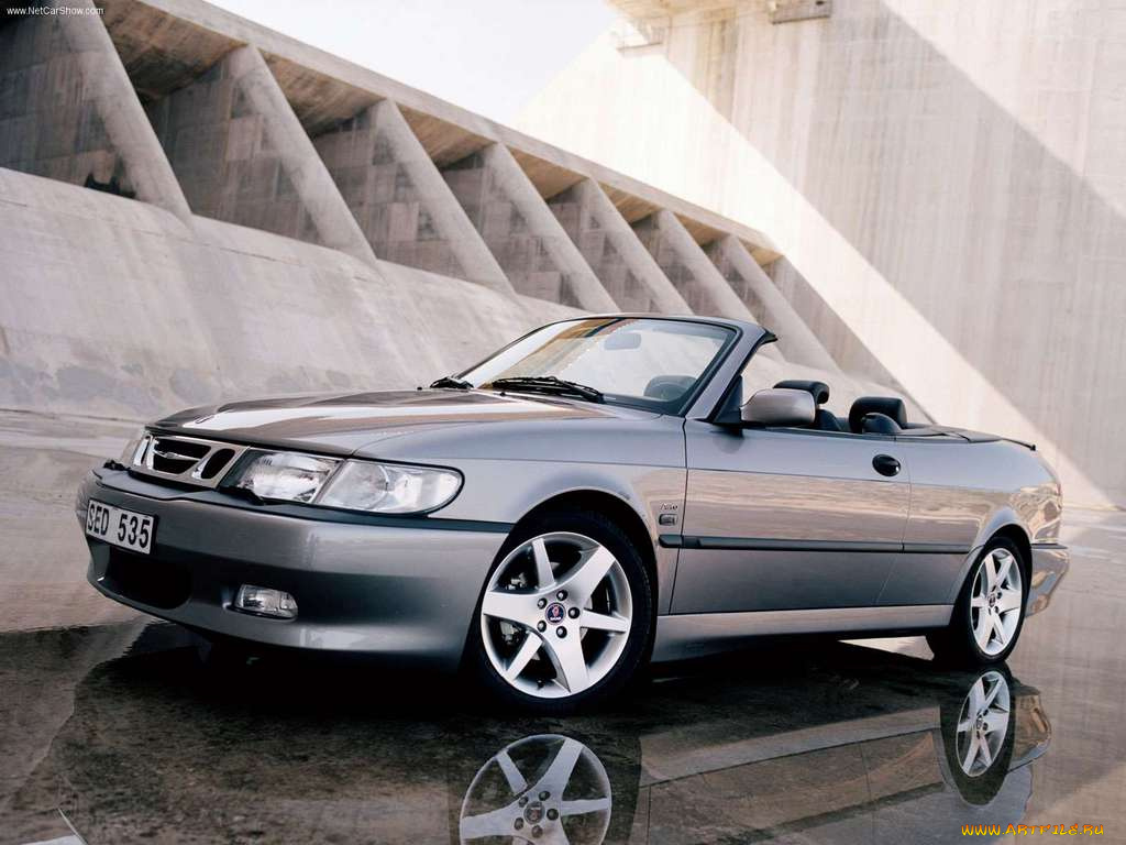 saab, aero, convertible, 2002, автомобили