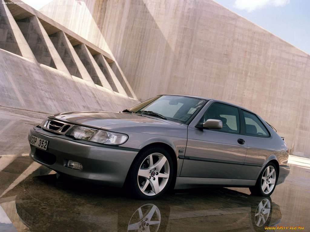 saab, aero, coupe, 2002, автомобили