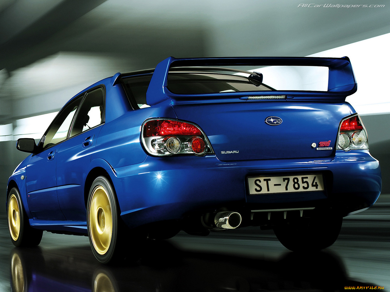 subaru, impreza, wrx, sti, 2006, автомобили