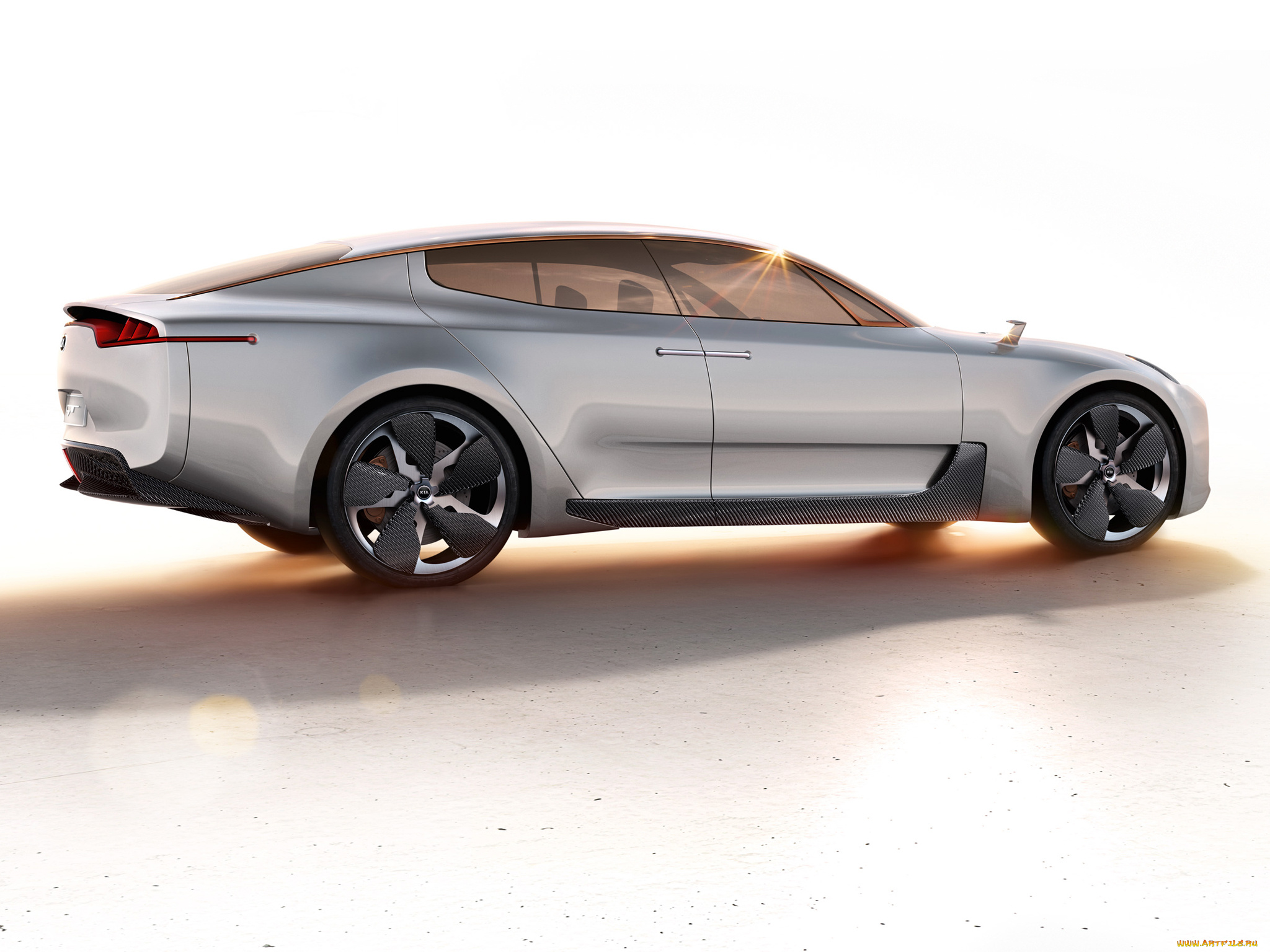 kia, gt, concept, автомобили, 3д