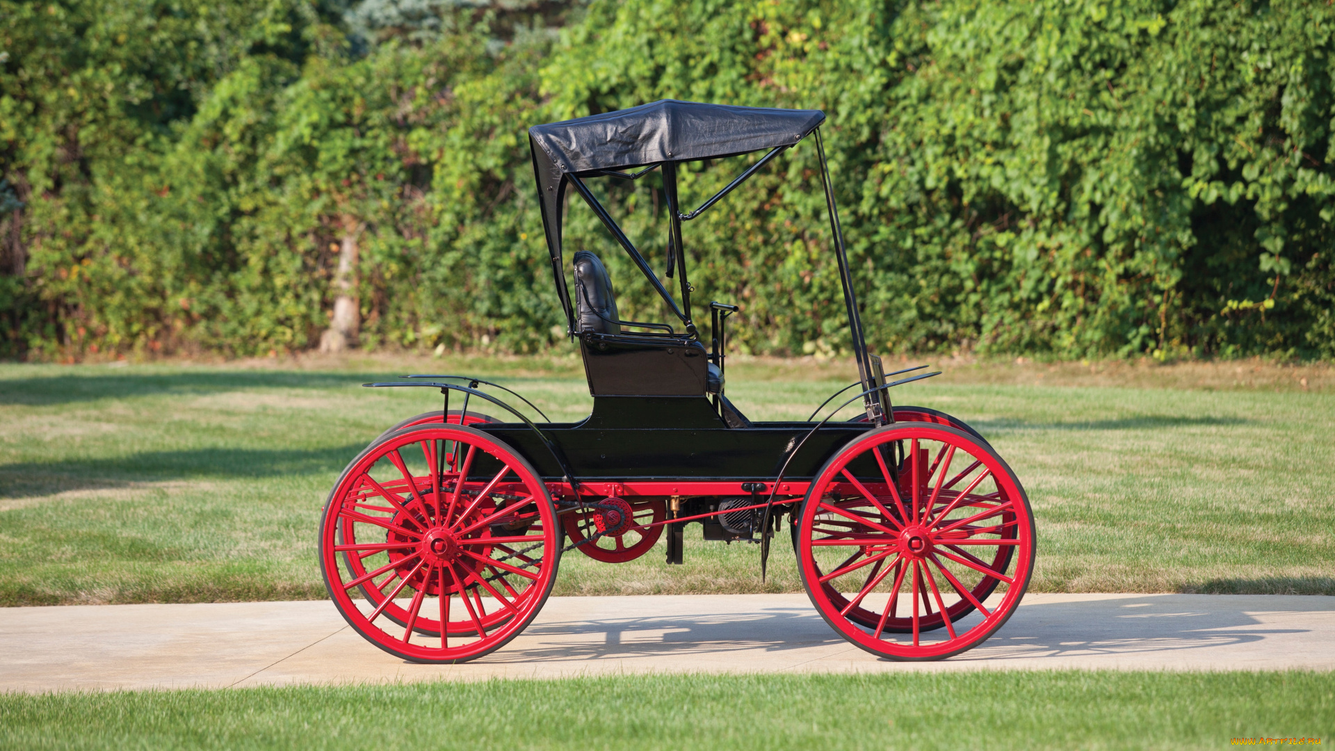 автомобили, классика, 1909г, runabout, model, h, sears