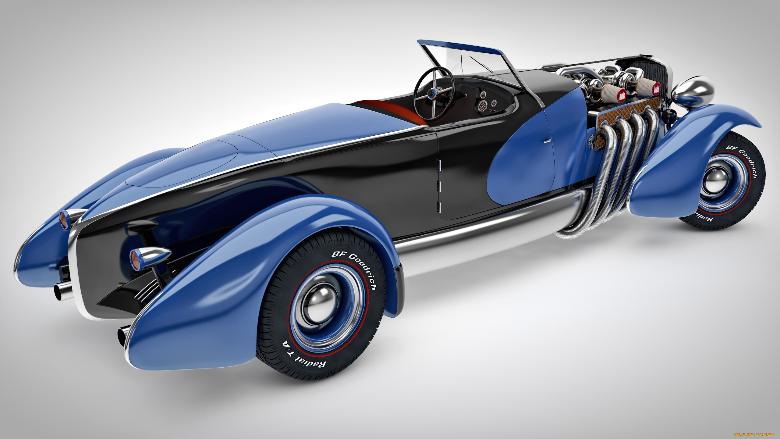 автомобили, 3д, duesenberg, 1933г, speedster, boattail, sj
