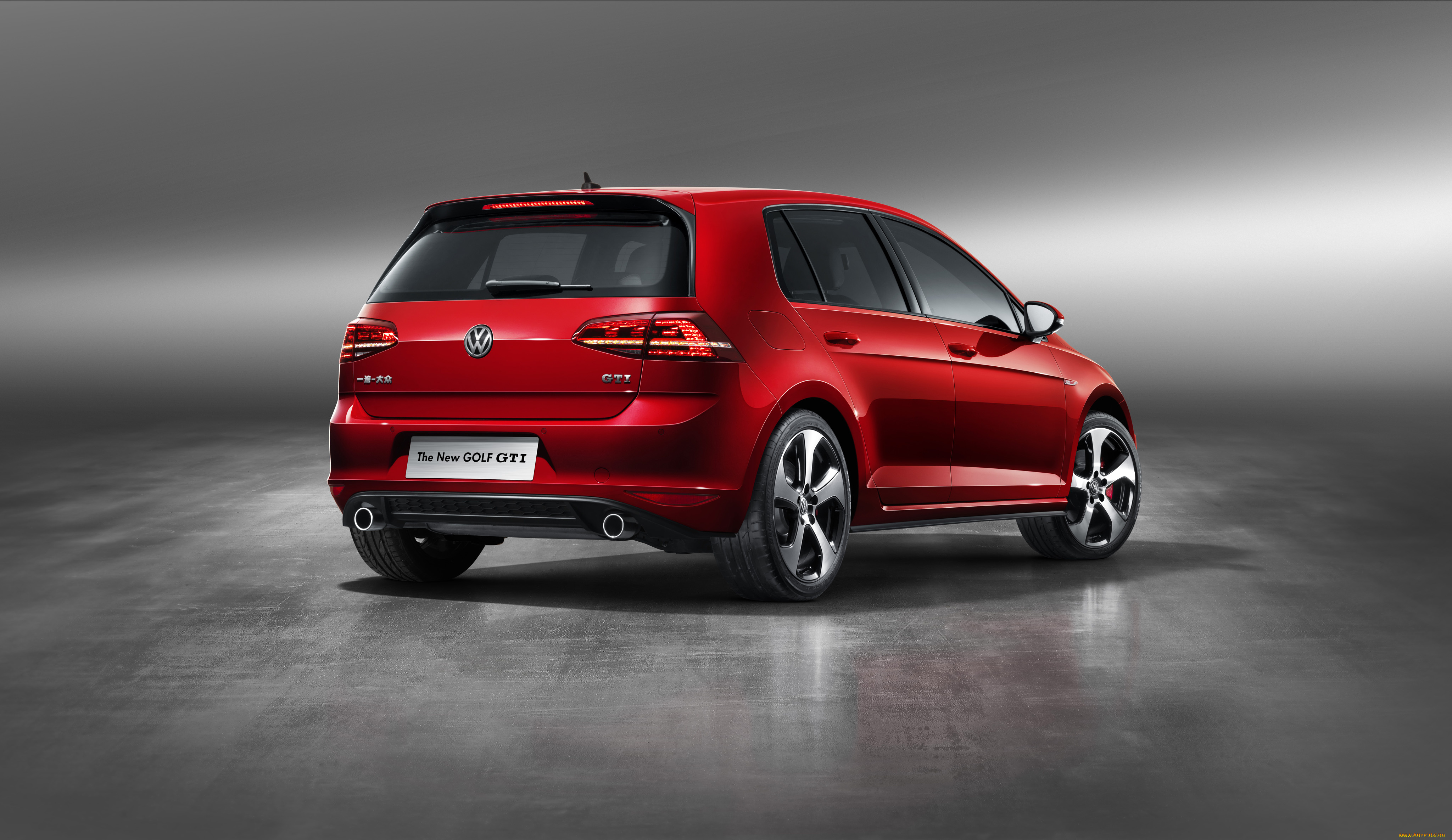 автомобили, volkswagen, gti, golf, красный, 2015г, typ, 5g, cn-spec