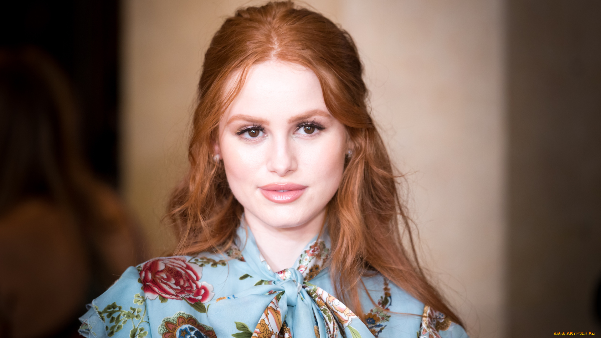 девушки, madelaine, petsch, madeleine, , , блузка, лицо, рыжая