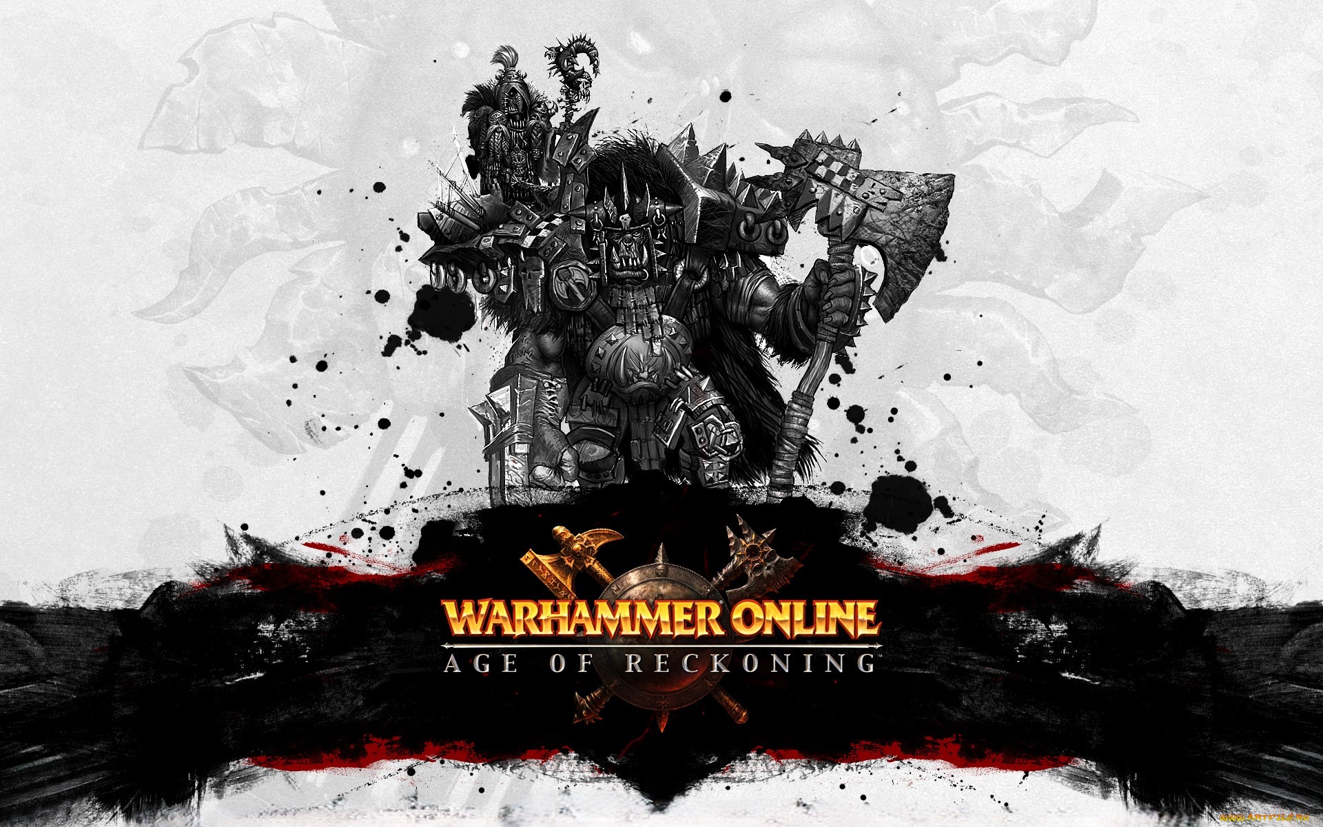 видео, игры, warhammer, online, , age, of, reckoning, персонаж, оружие, доспехи