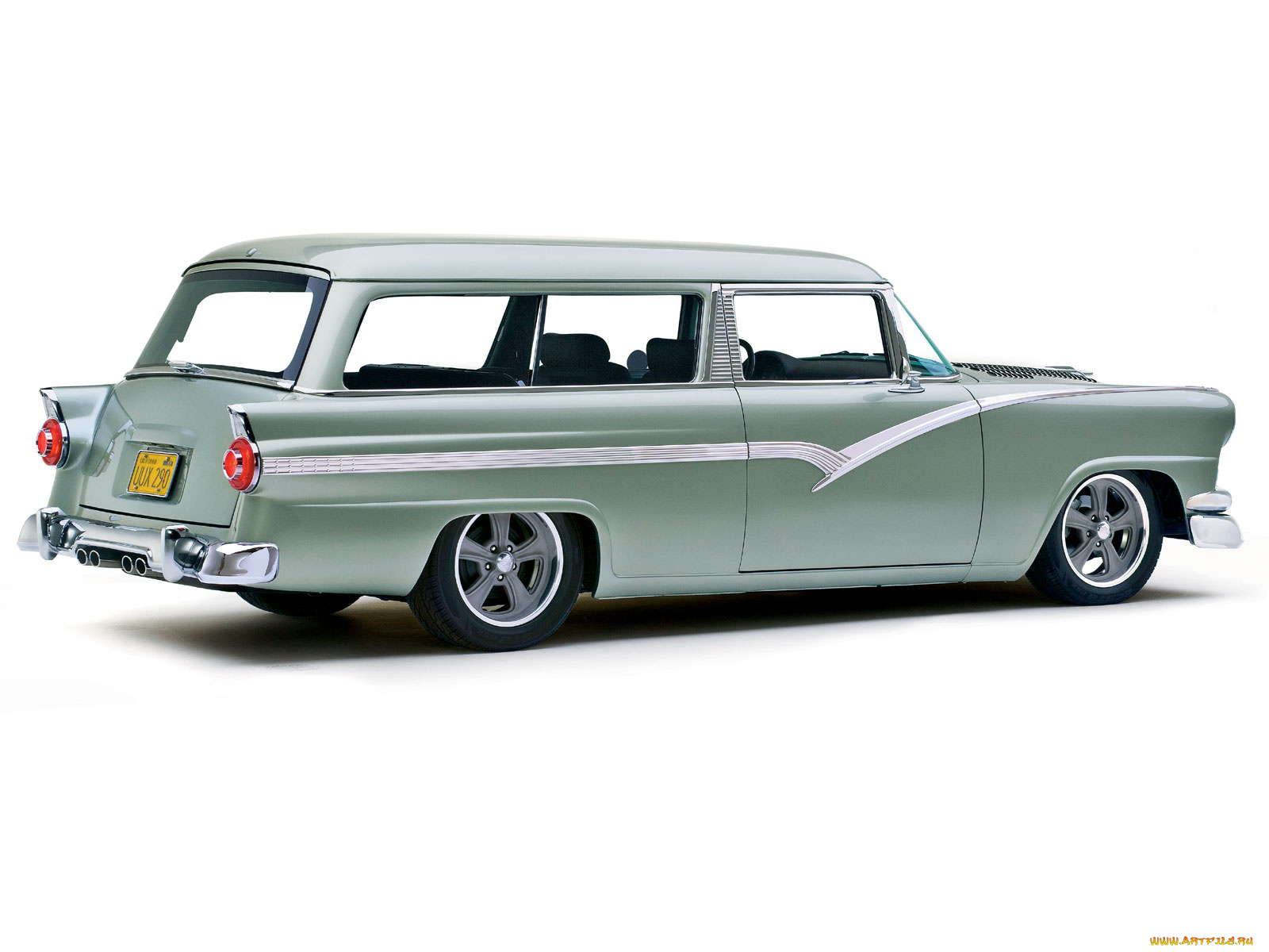 1956, ford, park, lane, wagon, автомобили