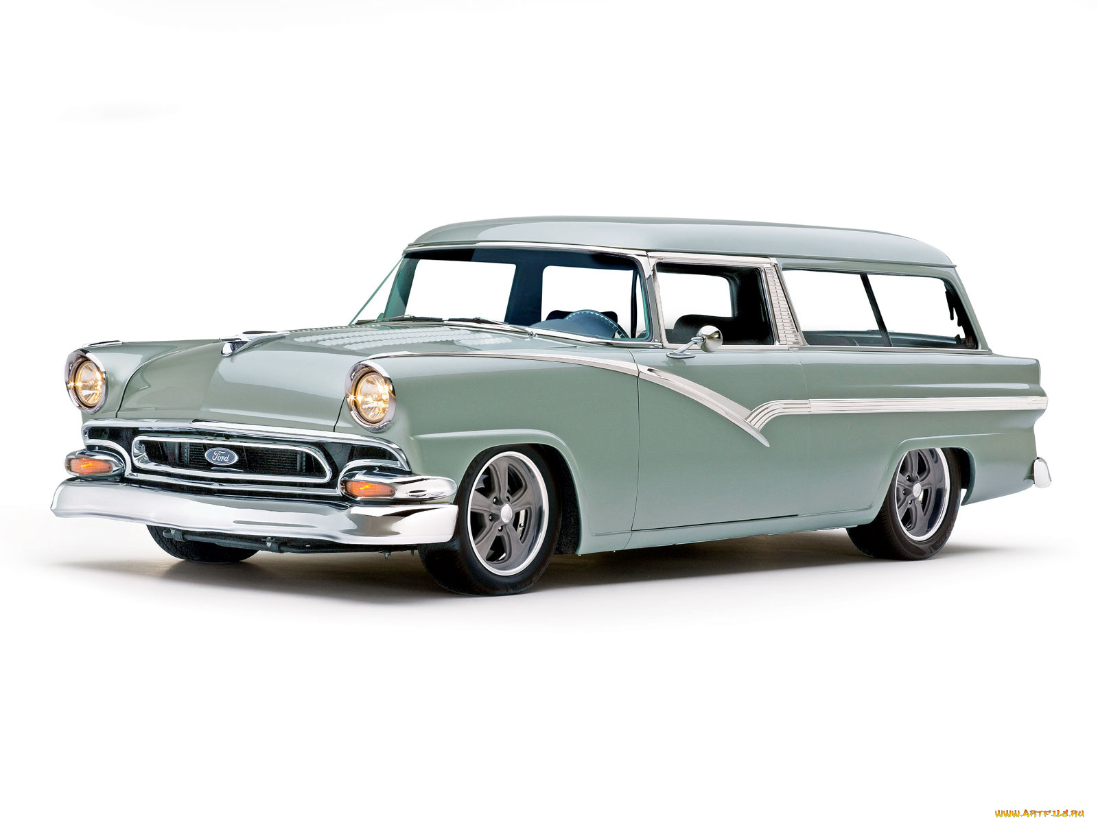 1956, ford, park, lane, wagon, автомобили