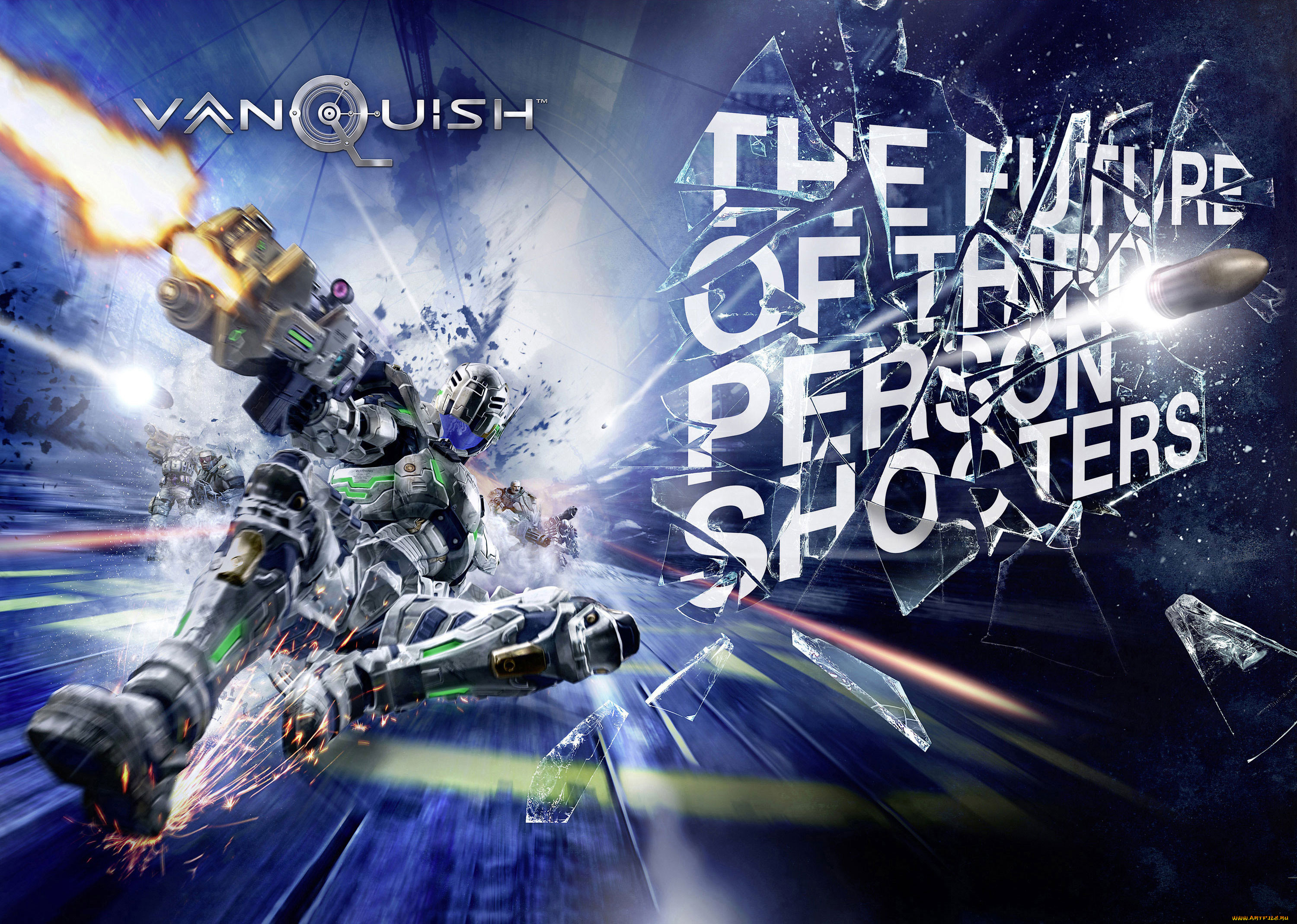 vanquish, видео, игры