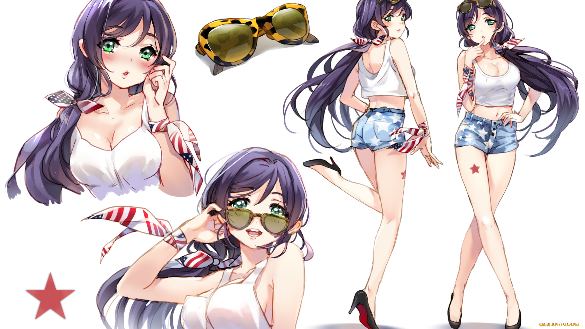 аниме, love, live, , school, idol, project, toujou, nozomi