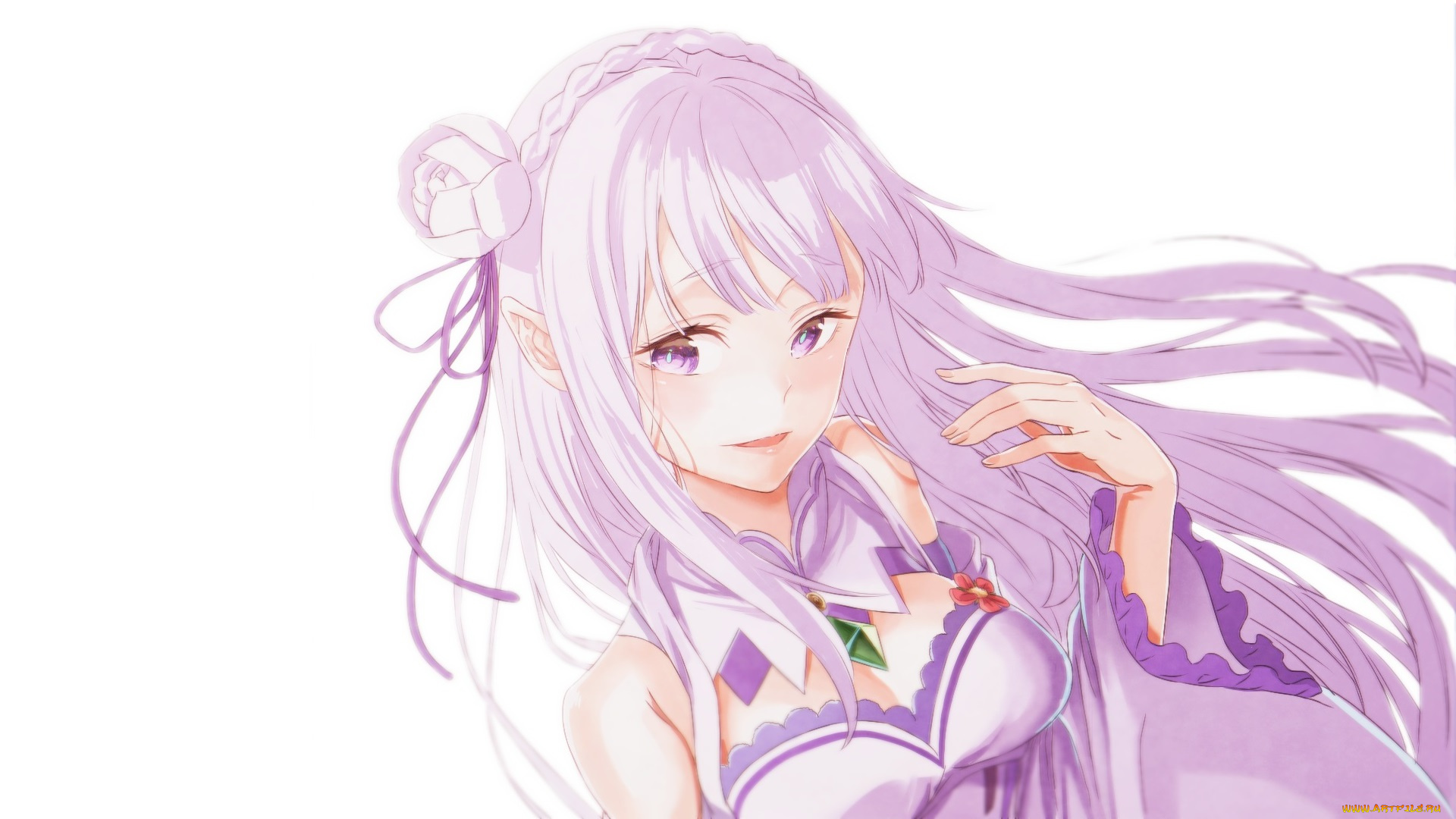 аниме, re, , zero, kara, hajimeru, isekai, seikatsu, emilia