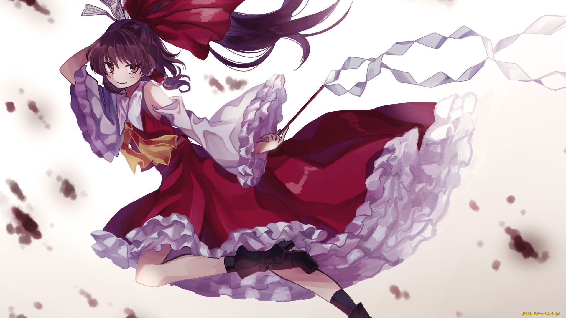 аниме, touhou, hakurei, reimu