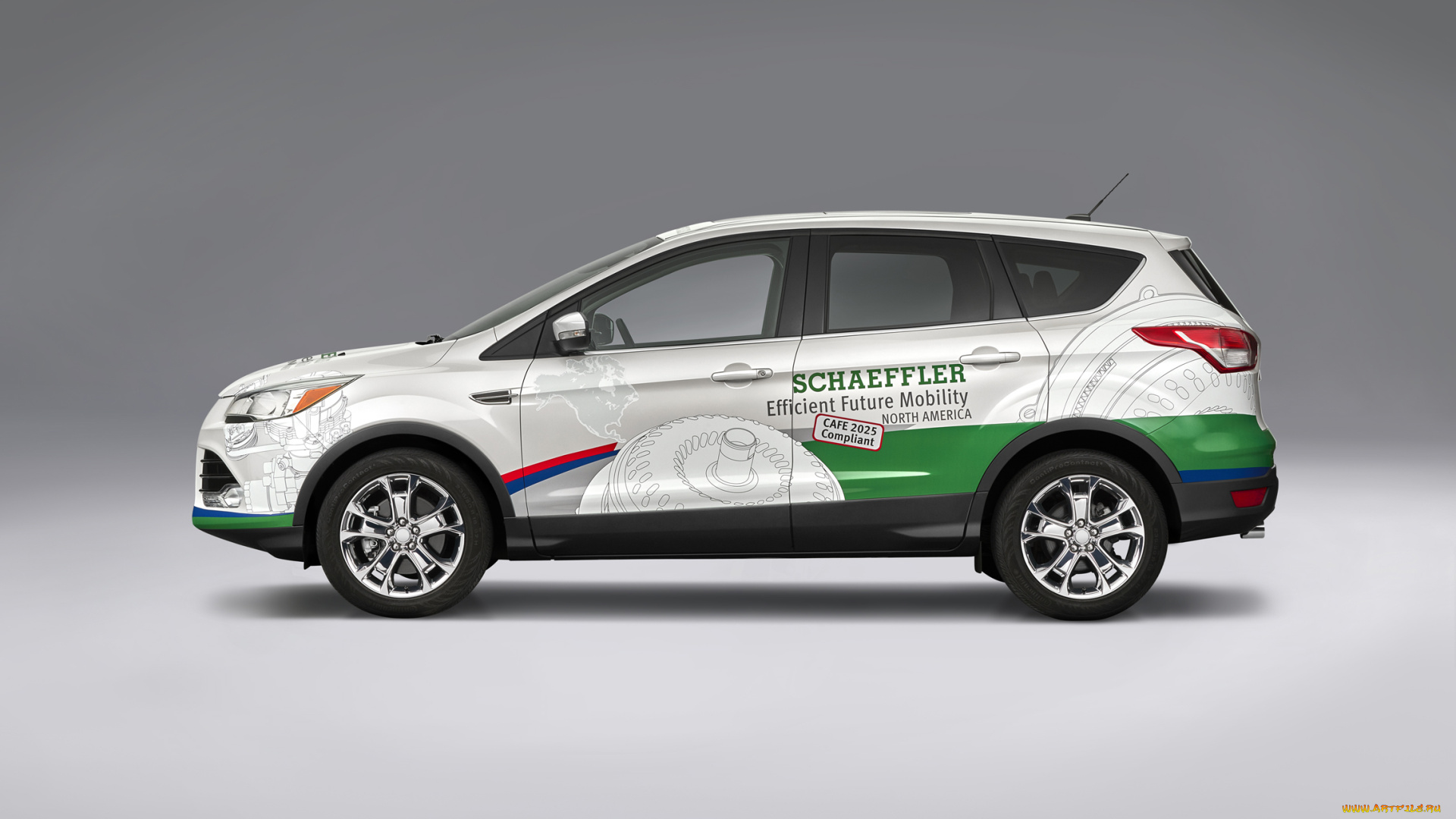 автомобили, -unsort, schaeffler, efficient, future, mobility, north, america, concept