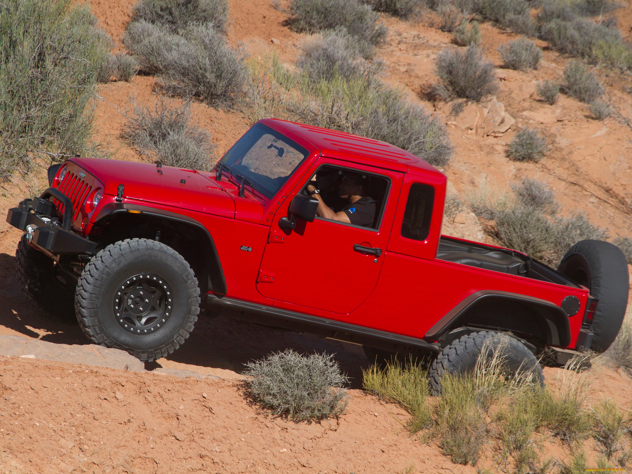 jeep, wrangler, jk-8, concept, 2012, автомобили, jeep, wrangler, jk-8, concept, 2012