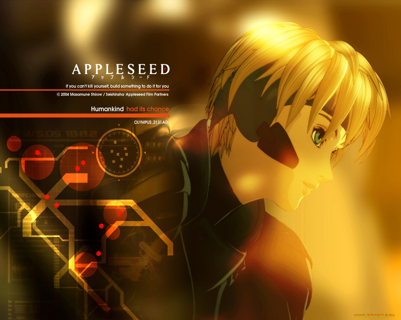 аниме, appleseed