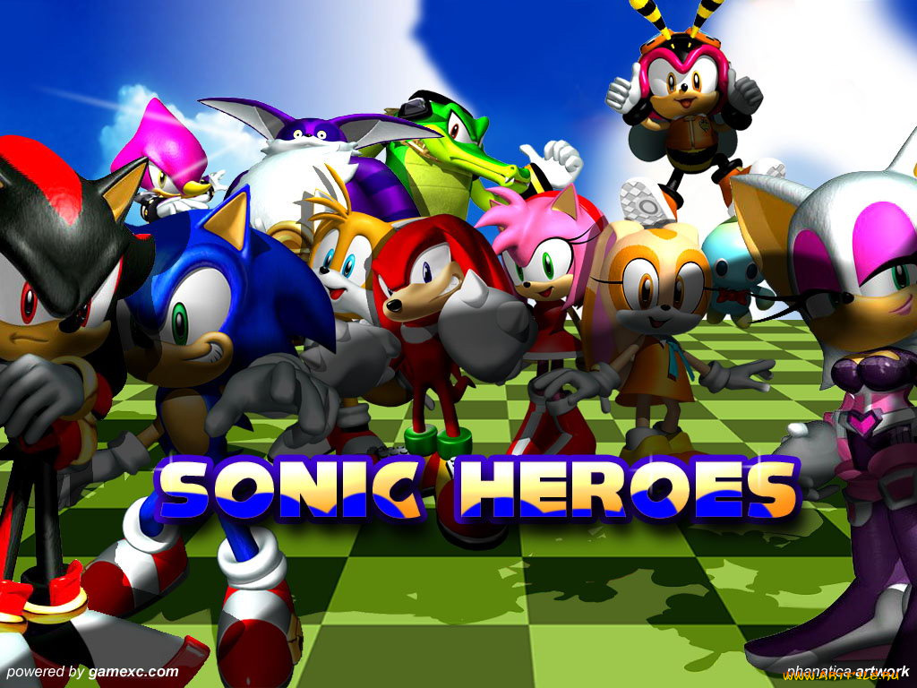 видео, игры, sonic, heroes