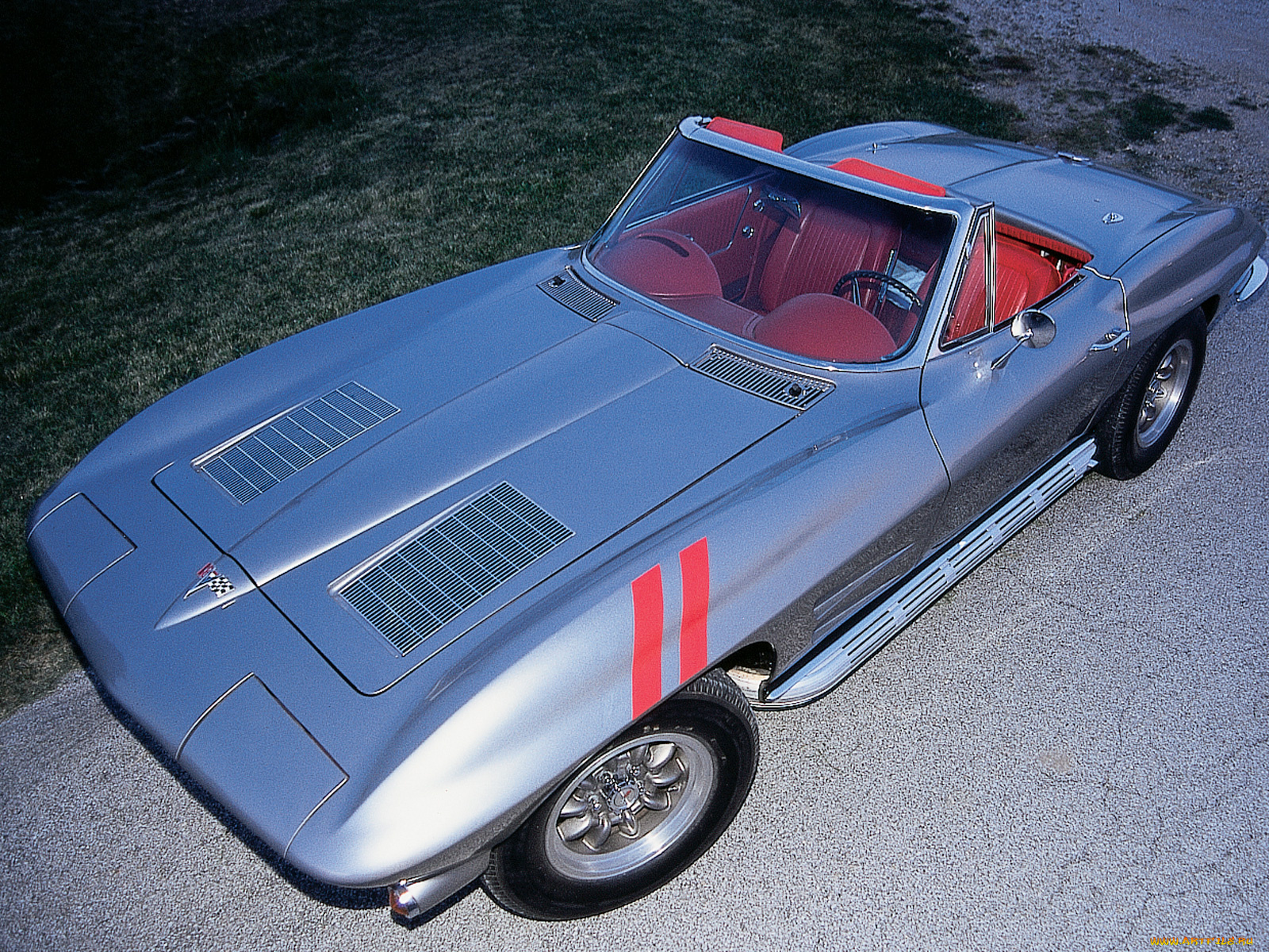 1963, chevrolet, corvette, автомобили