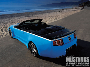 обоя 2010, ford, mustang, gt, convertible, автомобили