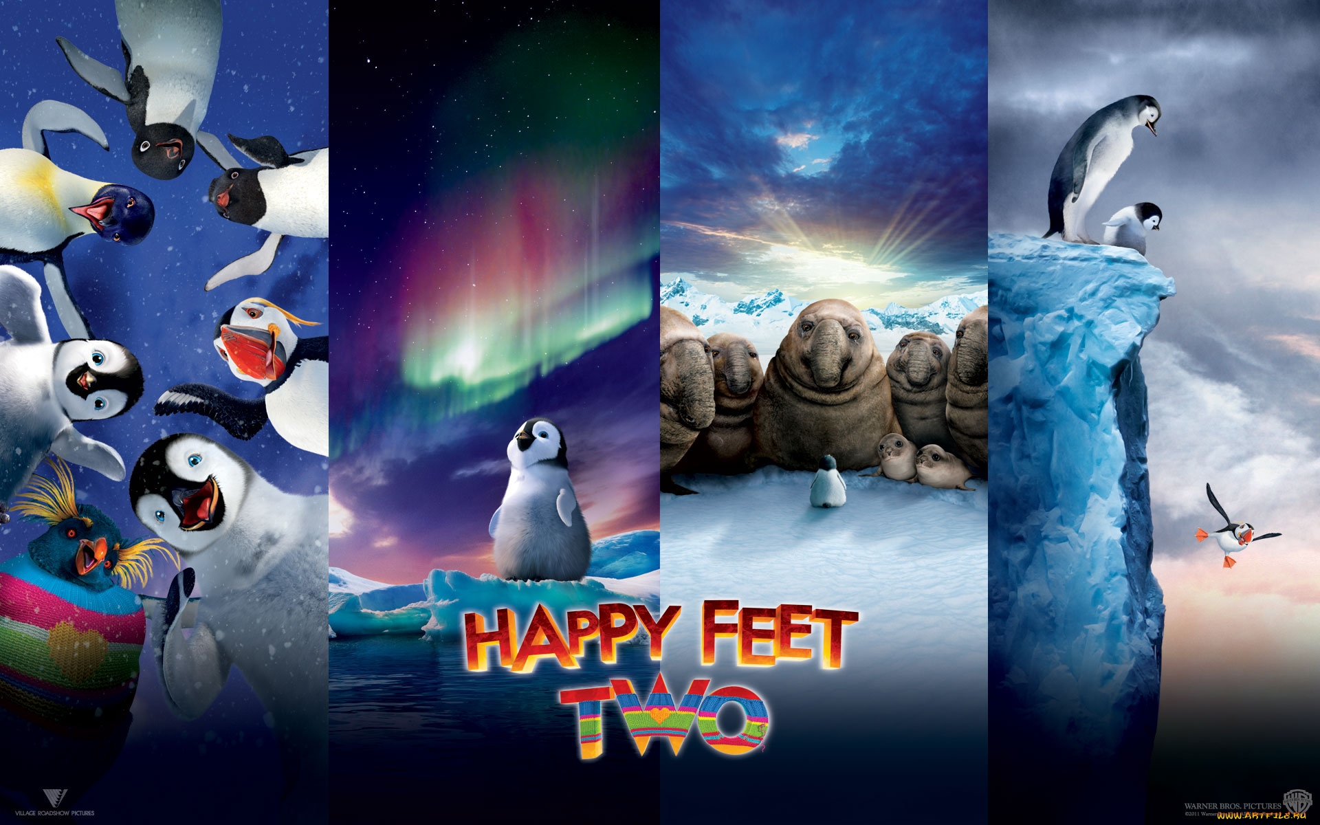 happy, feet, two, мультфильмы, пингвин
