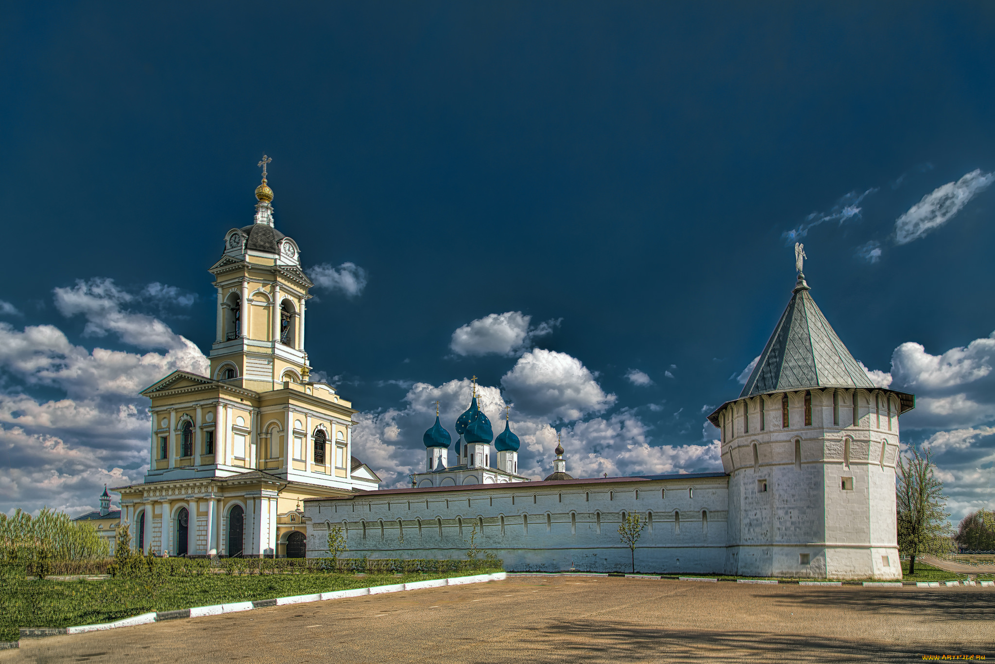 города, -, исторические, , архитектурные, памятники, башня, стены, монастырь