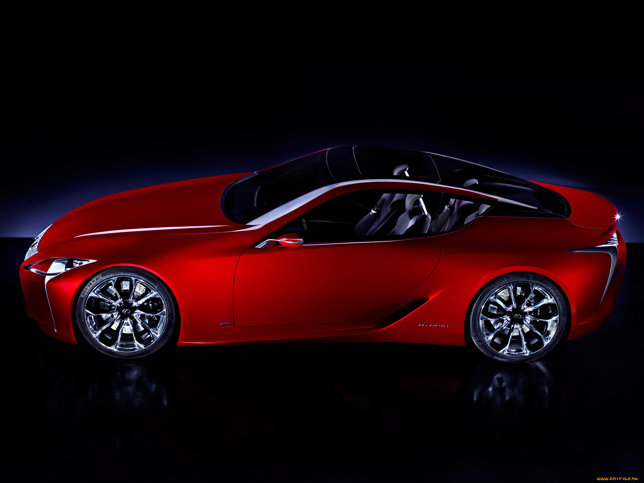 lexus, lf-lc, red, concept, 2012, автомобили, lexus, red, lf-lc, 2012, concept