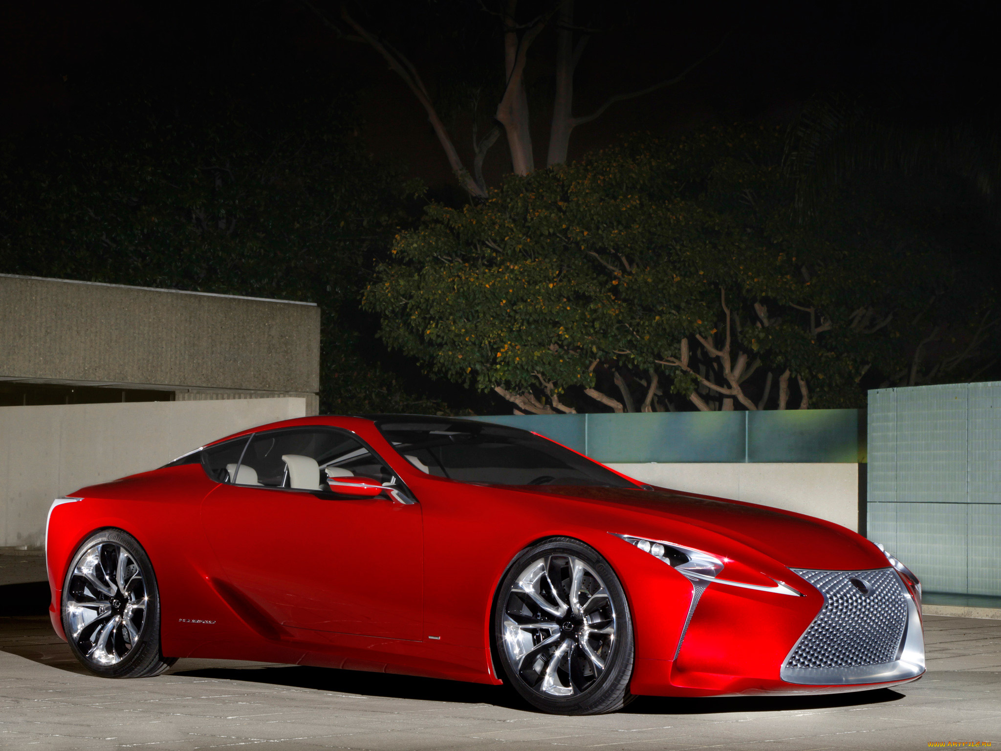 lexus, lf-lc, red, concept, 2012, автомобили, lexus, 2012, concept, red, lf-lc